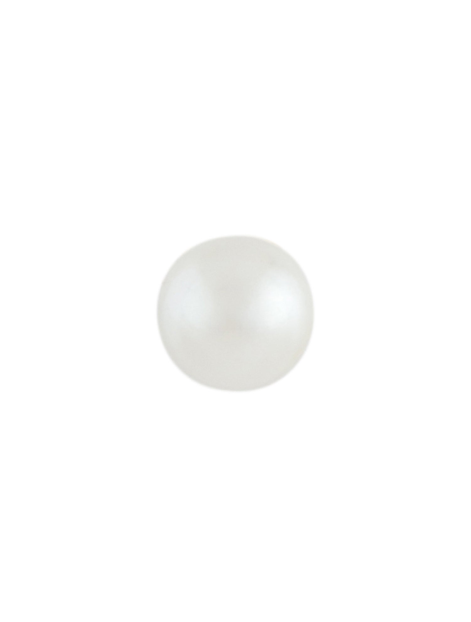 Earrings 14K Pearl Single Stud Earring