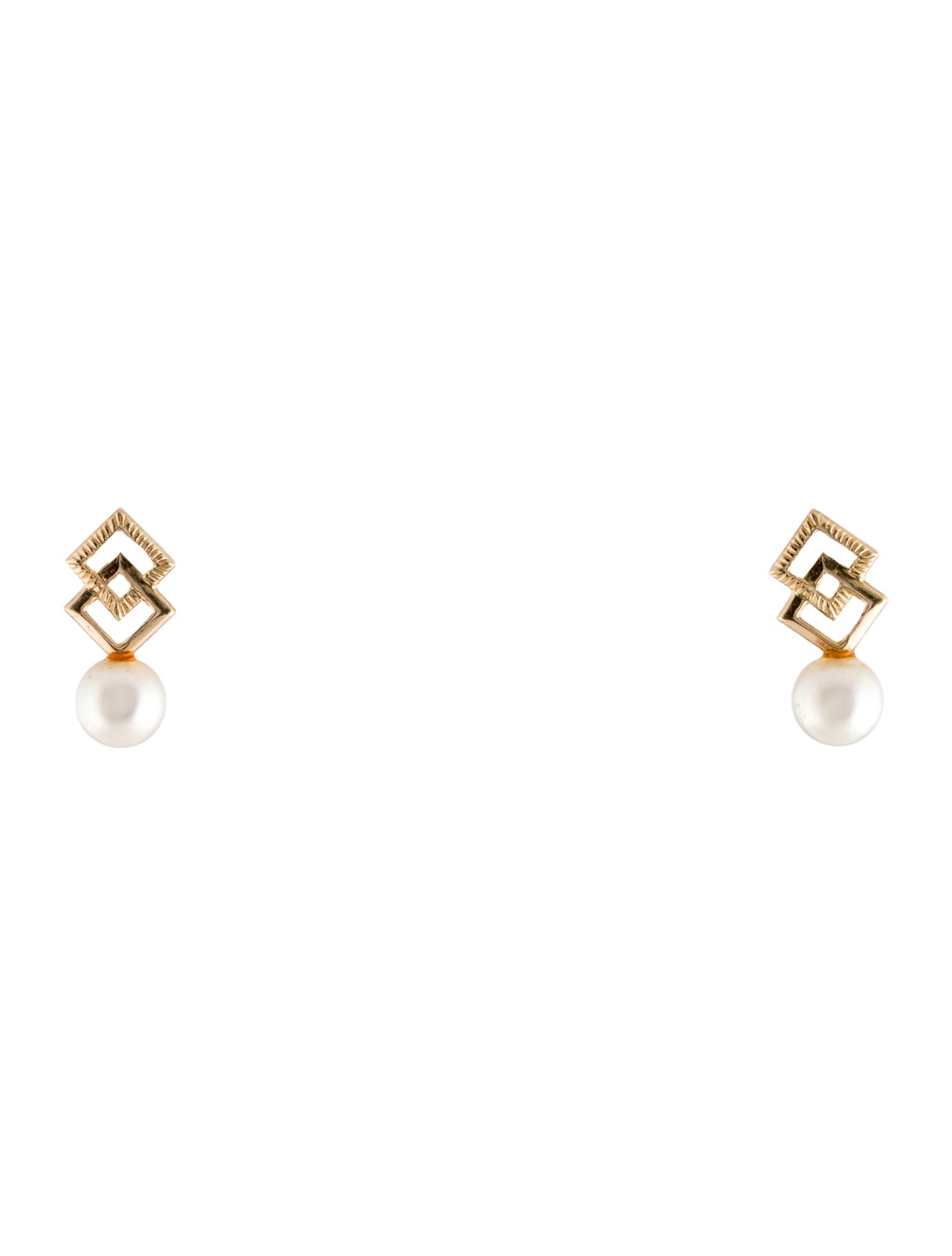 Earrings 14K Pearl Drop