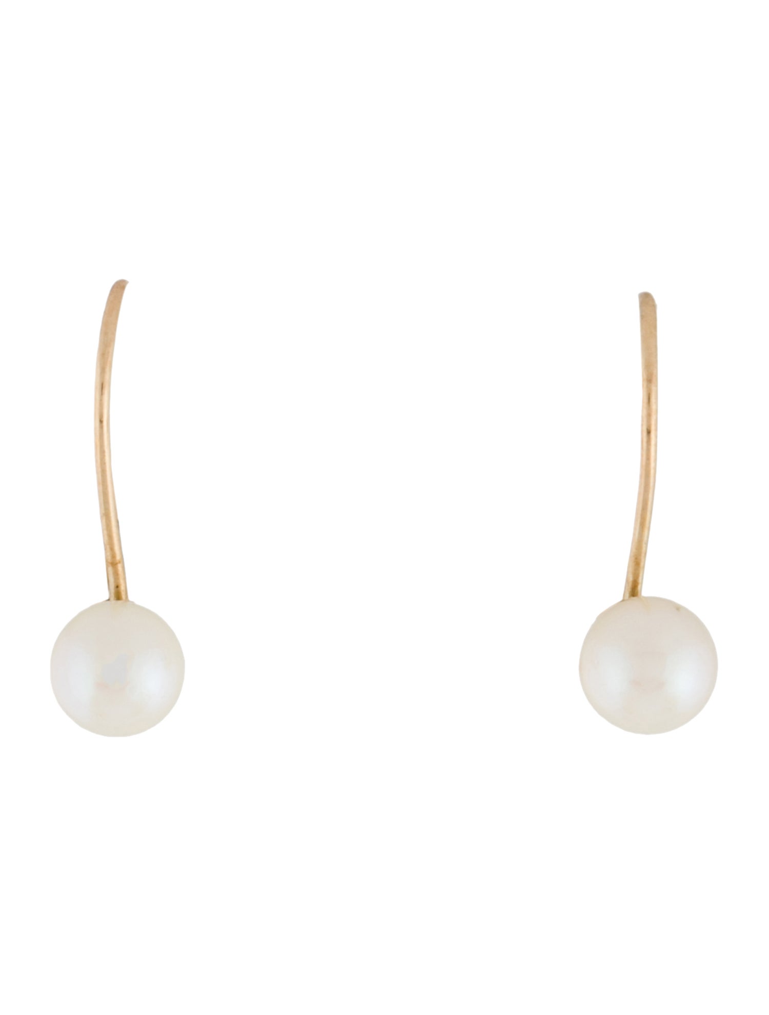 Earrings 10K Pearl Earclip