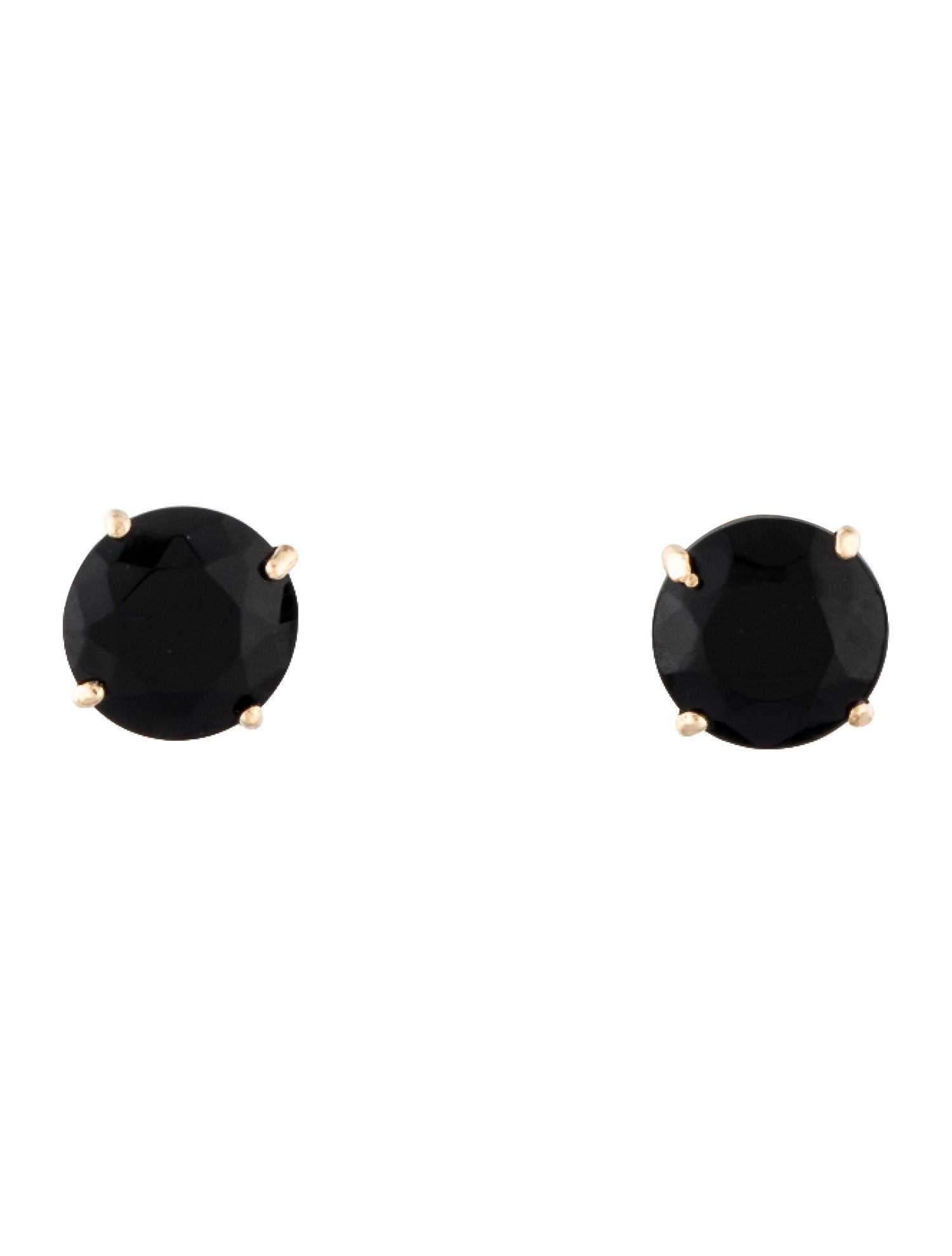 Earrings 14K Onyx Stud