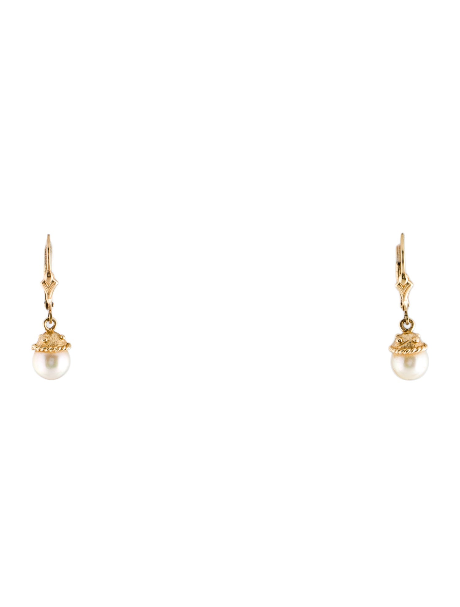 Earrings 14K Pearl Drop earrings