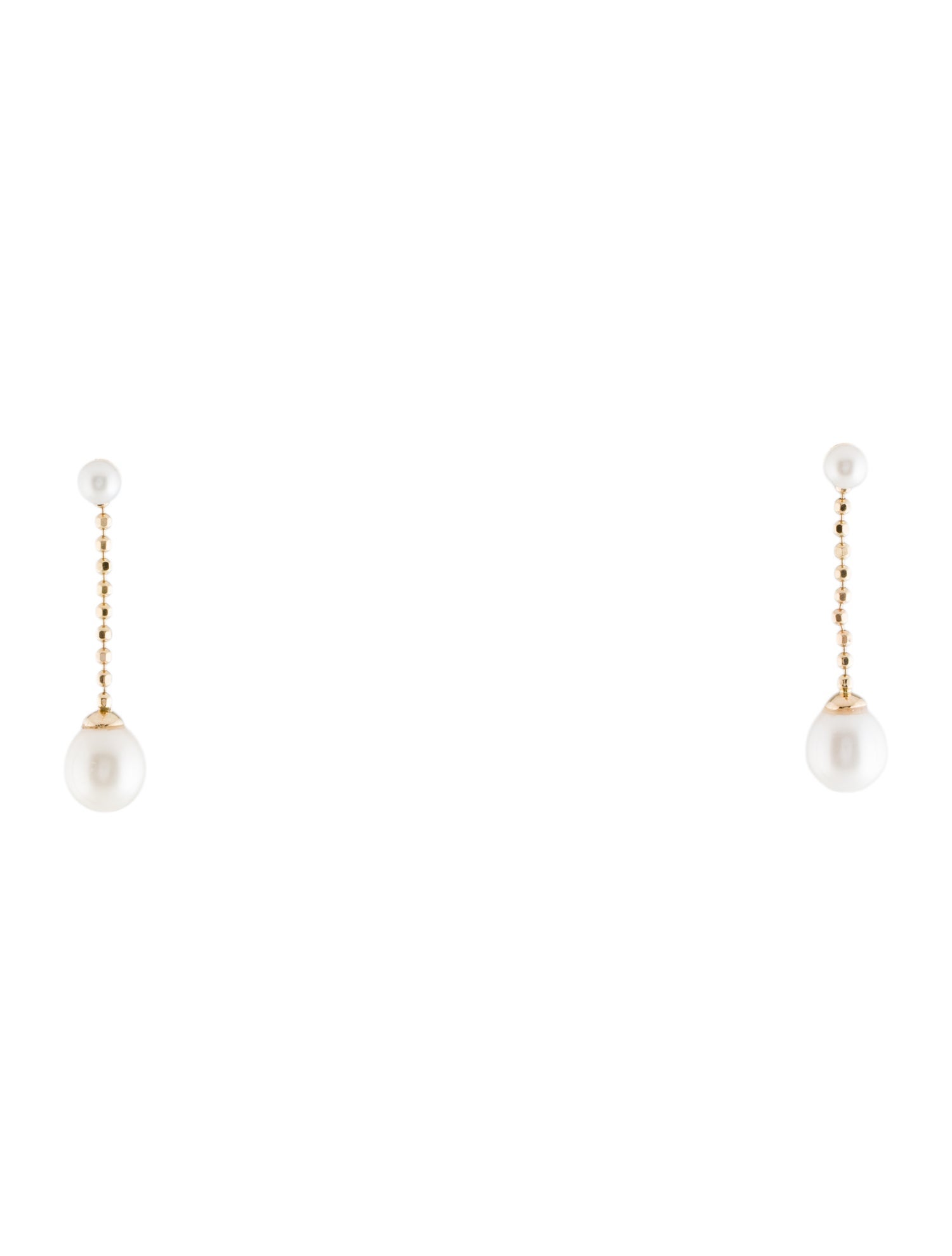 Earrings 14K Pearl Drop