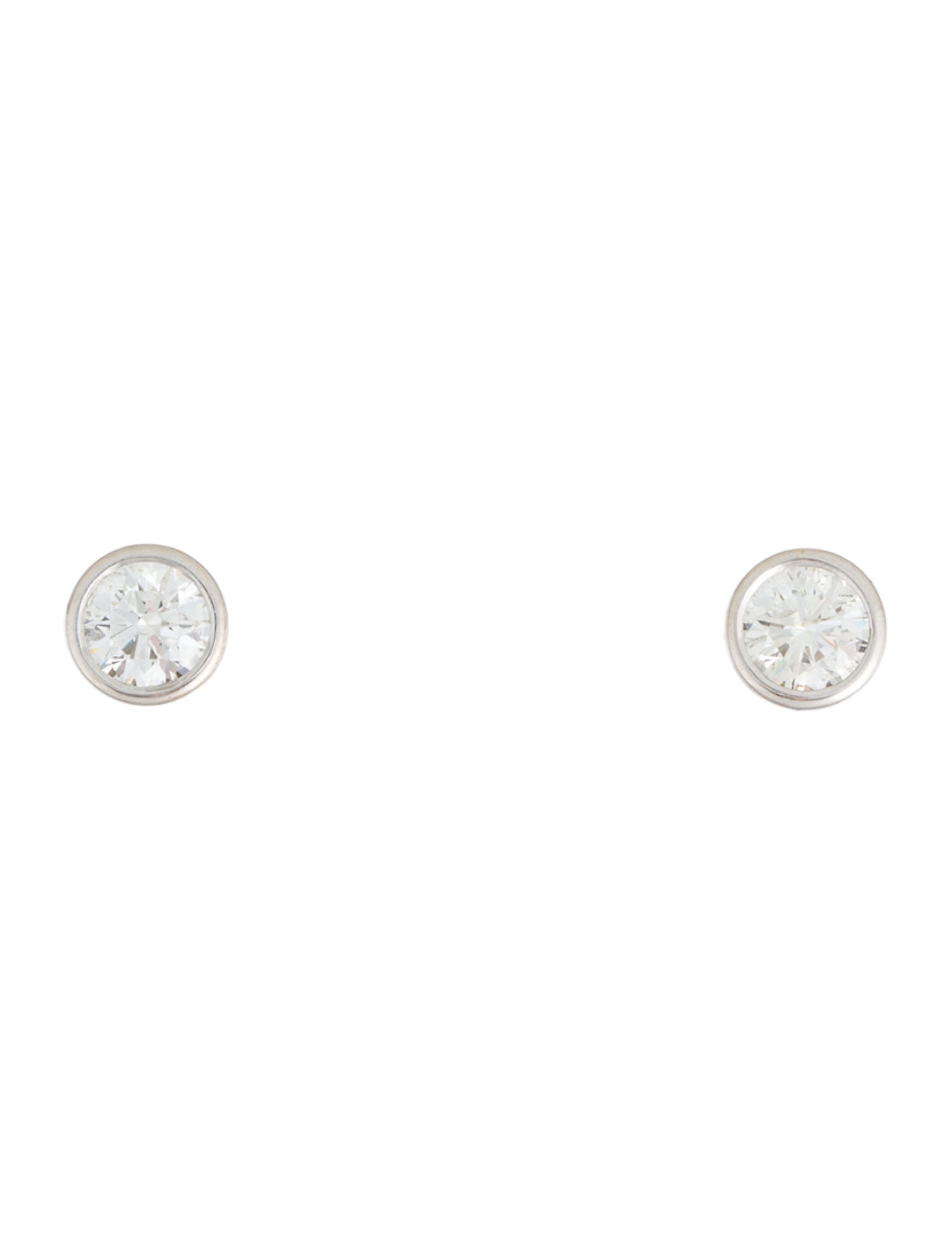 Earrings 18K 1.13ctw Diamond Stud