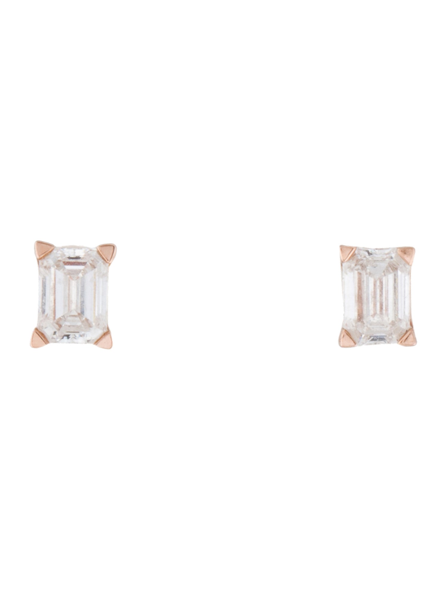 Earrings 14K Lab Grown Diamond Stud