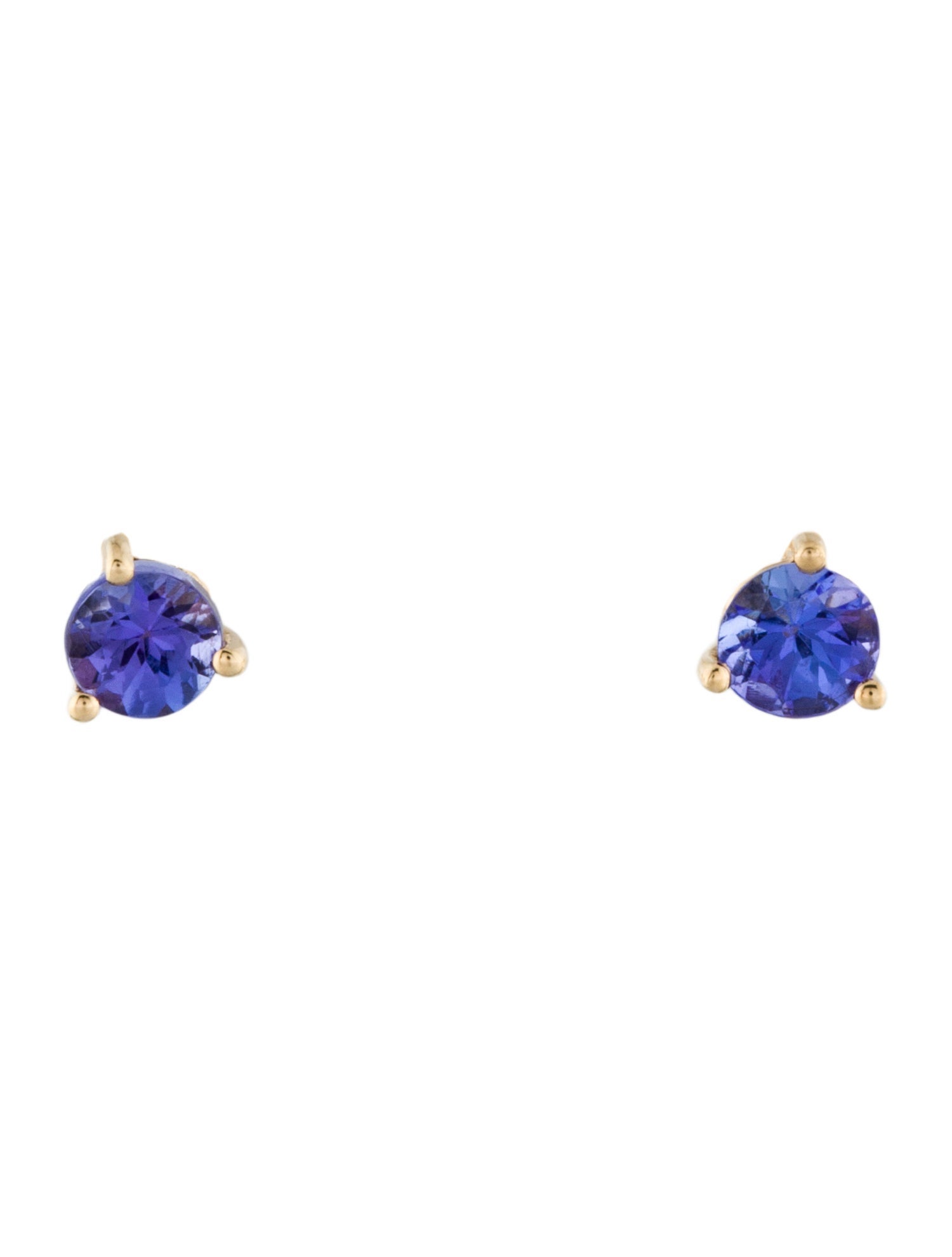 Earrings 18K Tanzanite Stud