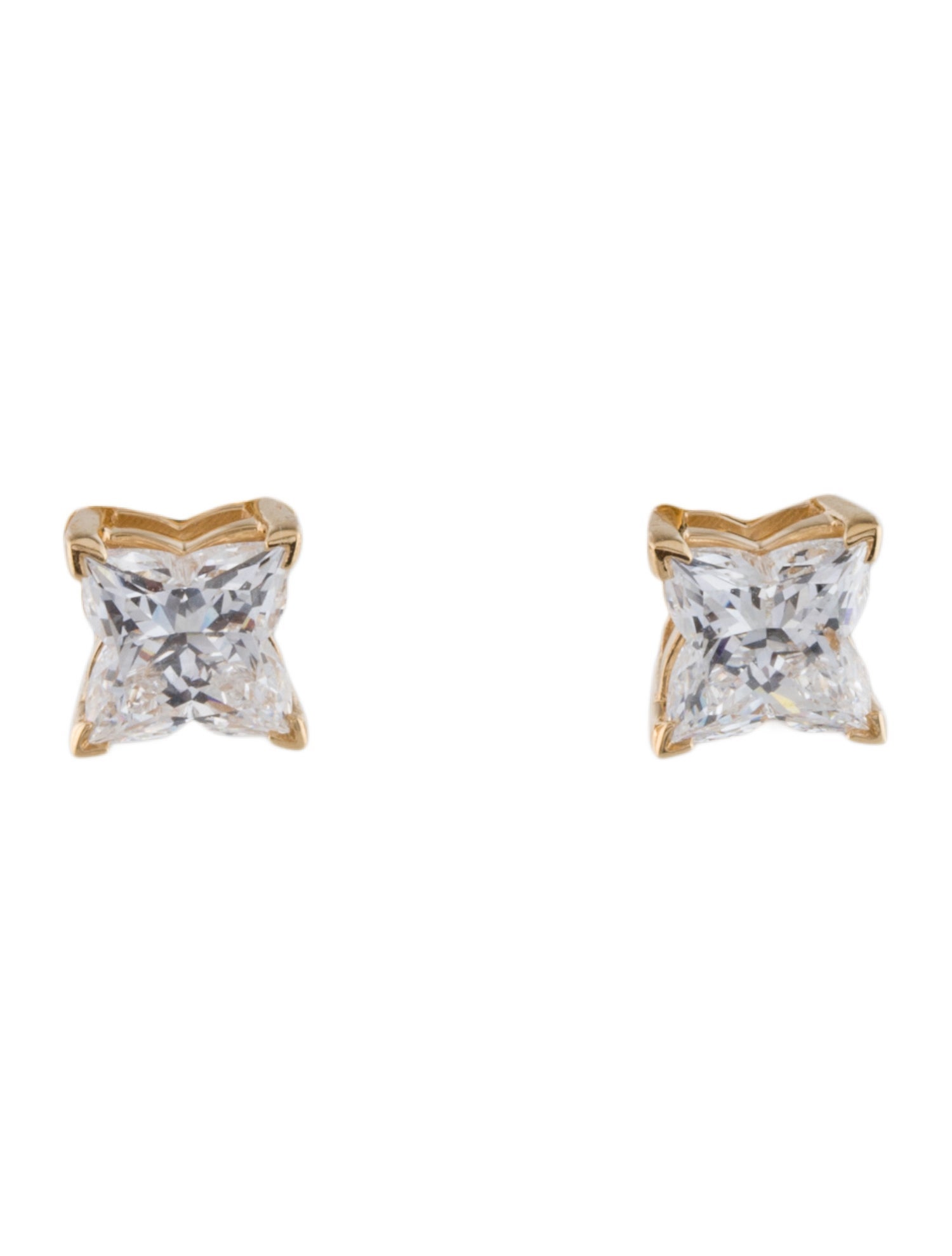 Earrings 18K Lab-Grown Diamond Stud