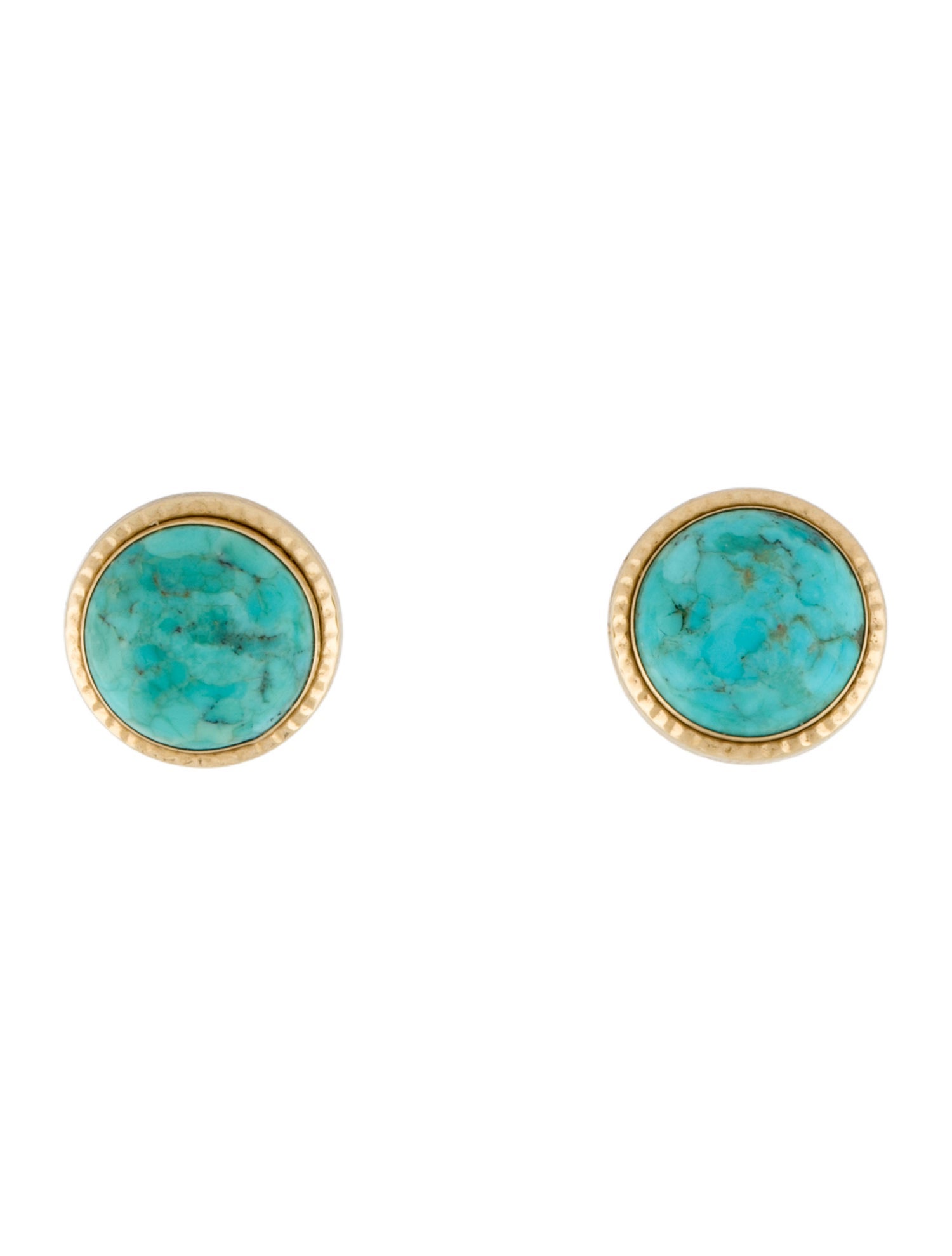 Earrings 14K Turquoise Stud