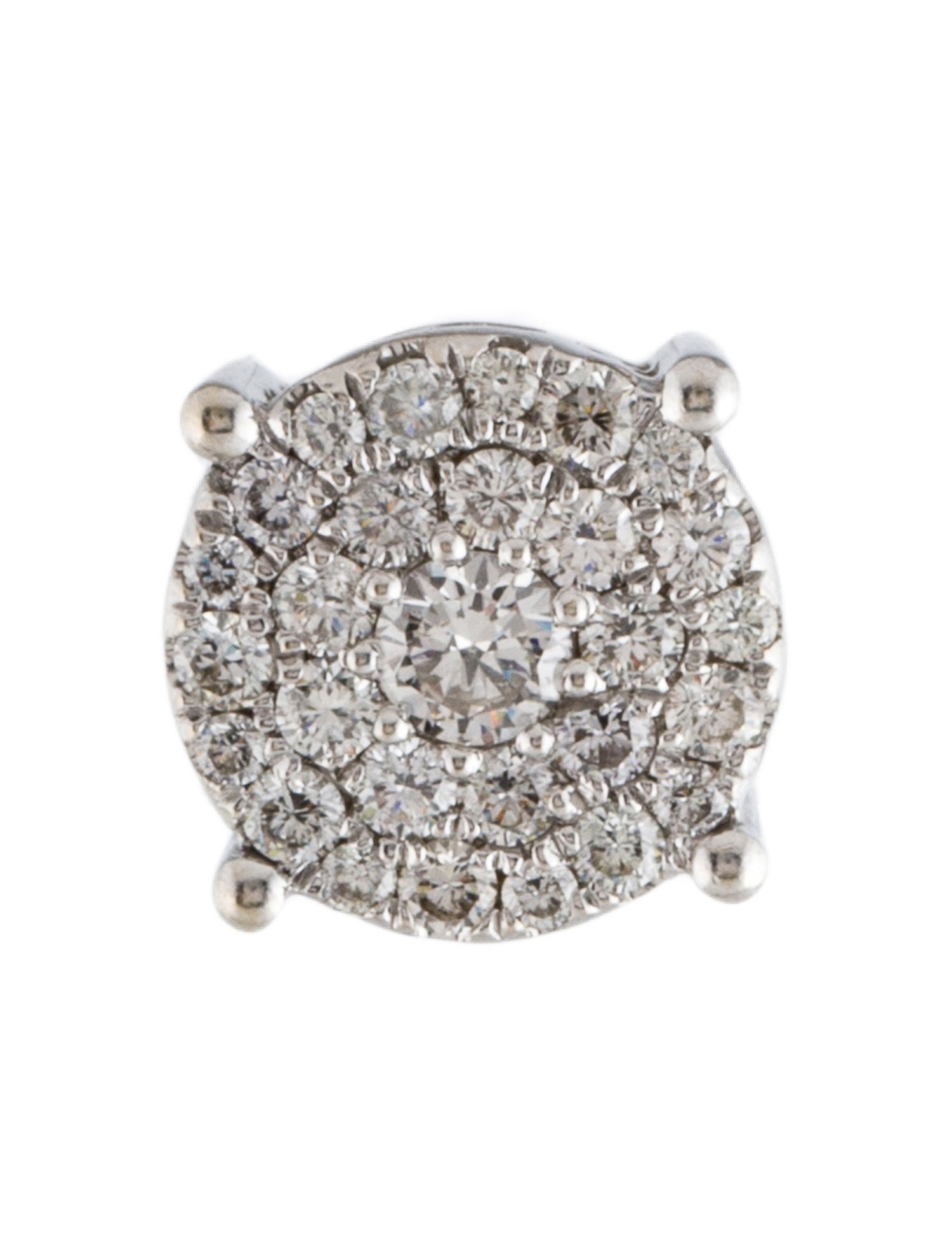 Earrings 14K Diamond Single Stud Earring