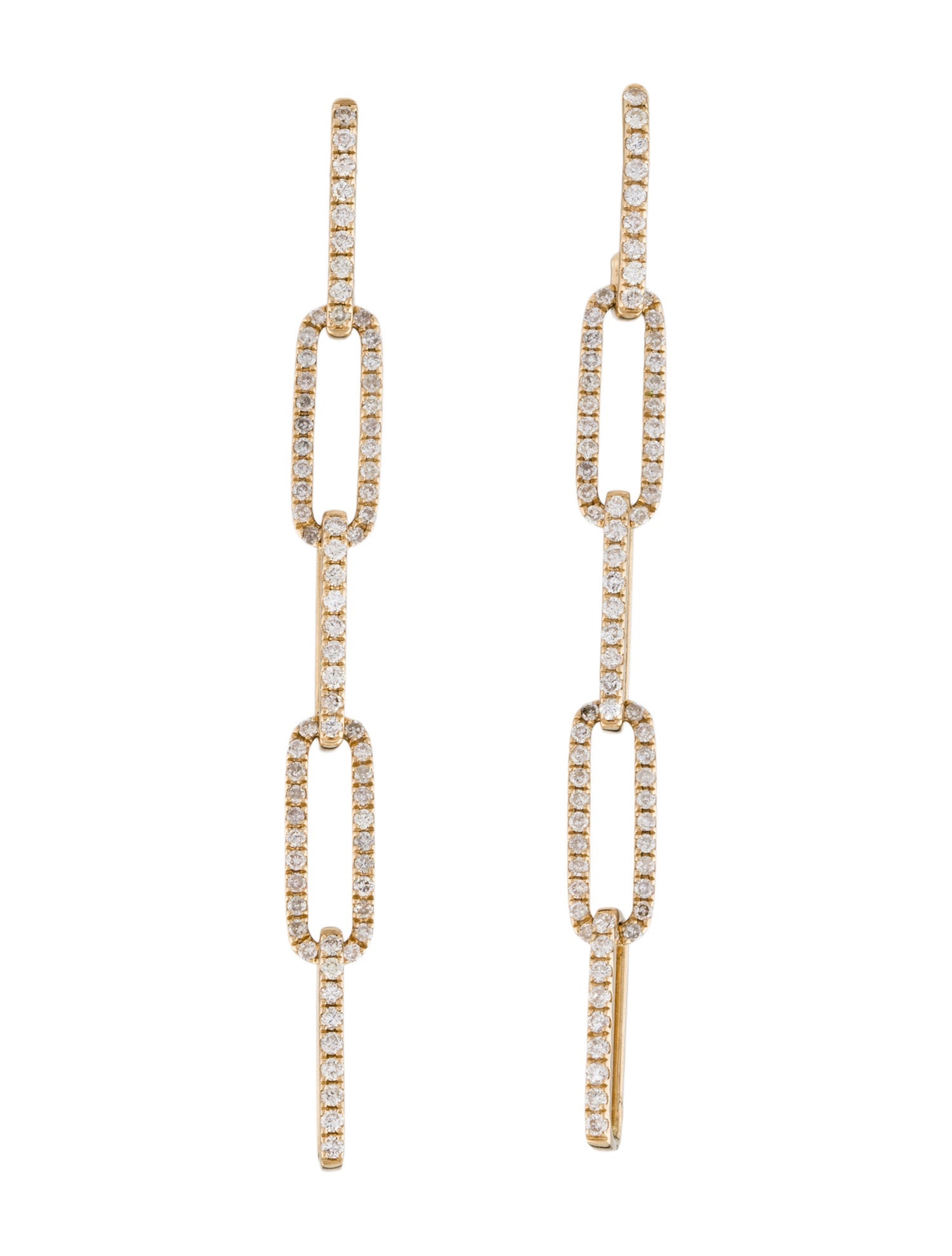 Earrings 14K 1.00ctw Diamond Drop Earrings