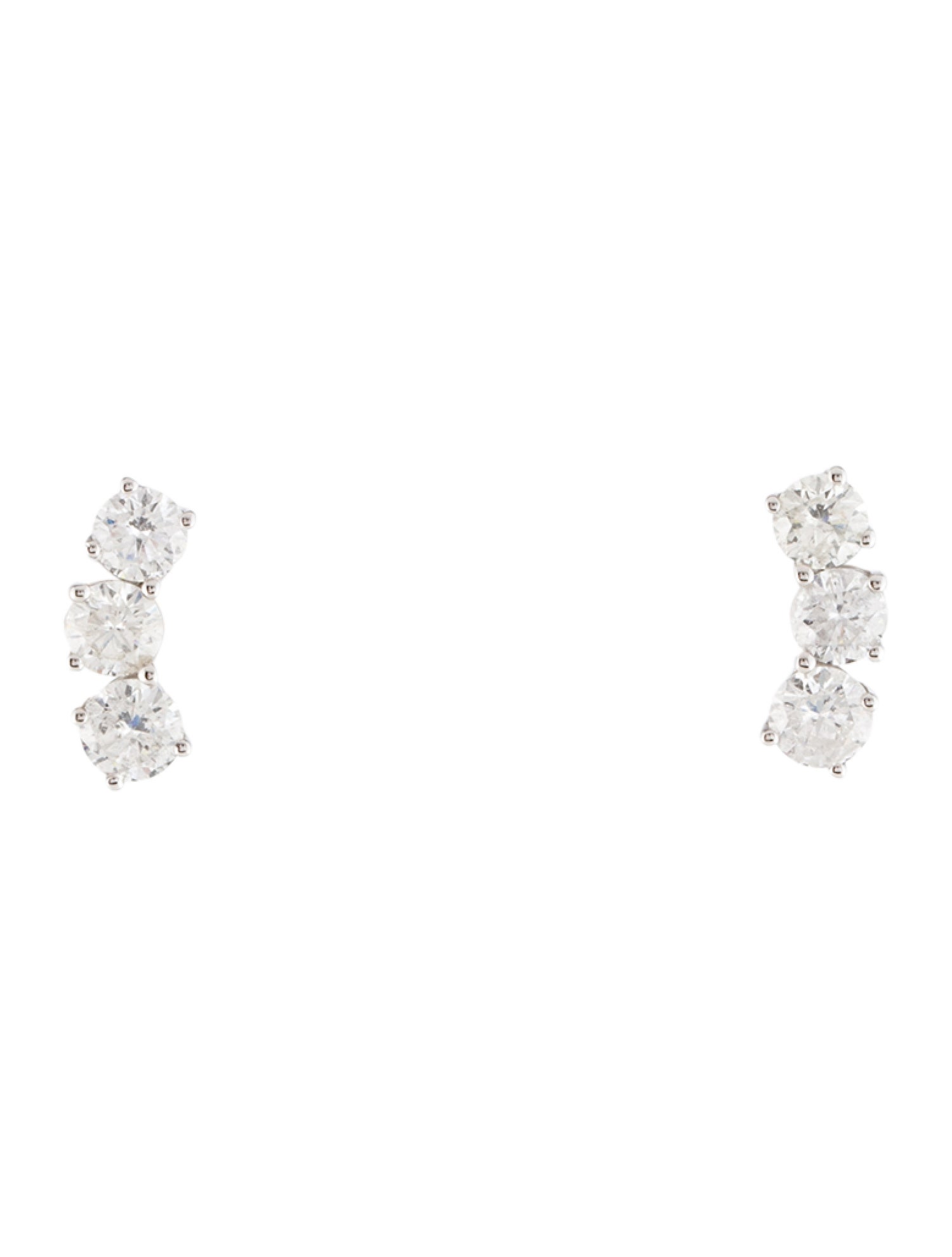 Earrings 18K Diamond Stud Earrings