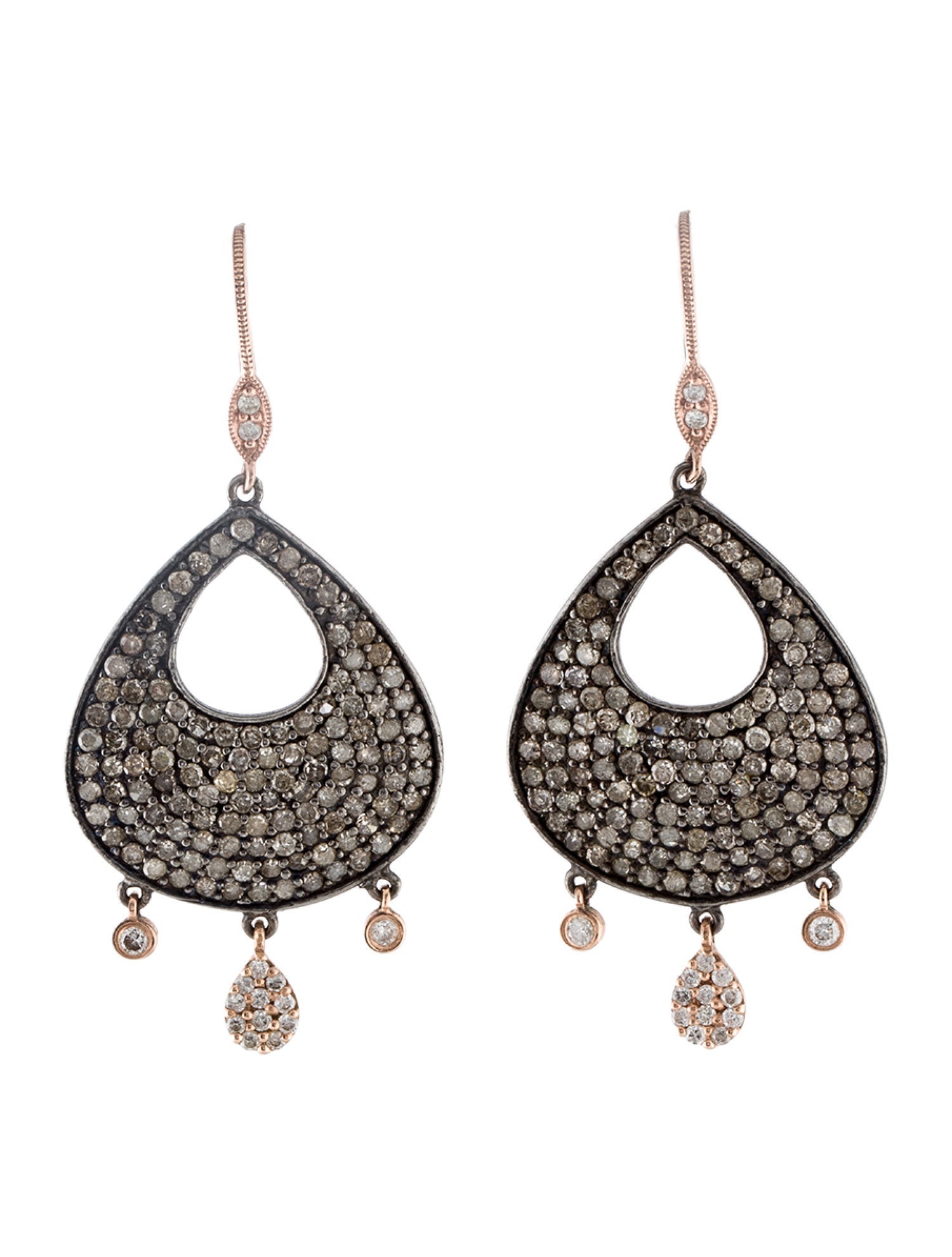 Meira T 2.71ctw Diamond Drop Earrings