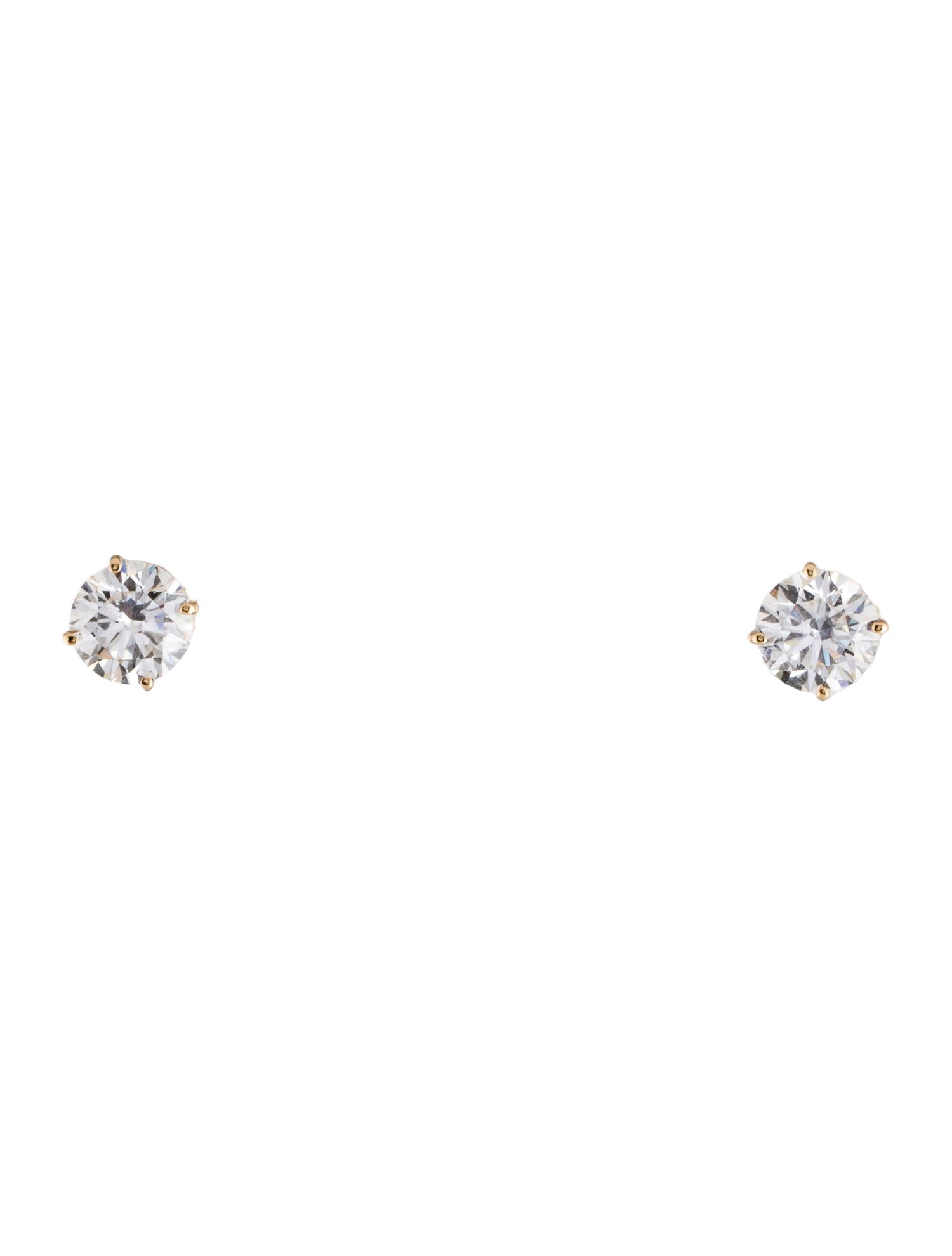 Earrings 14K 2.90ctw Lab-Grown Diamond Stud