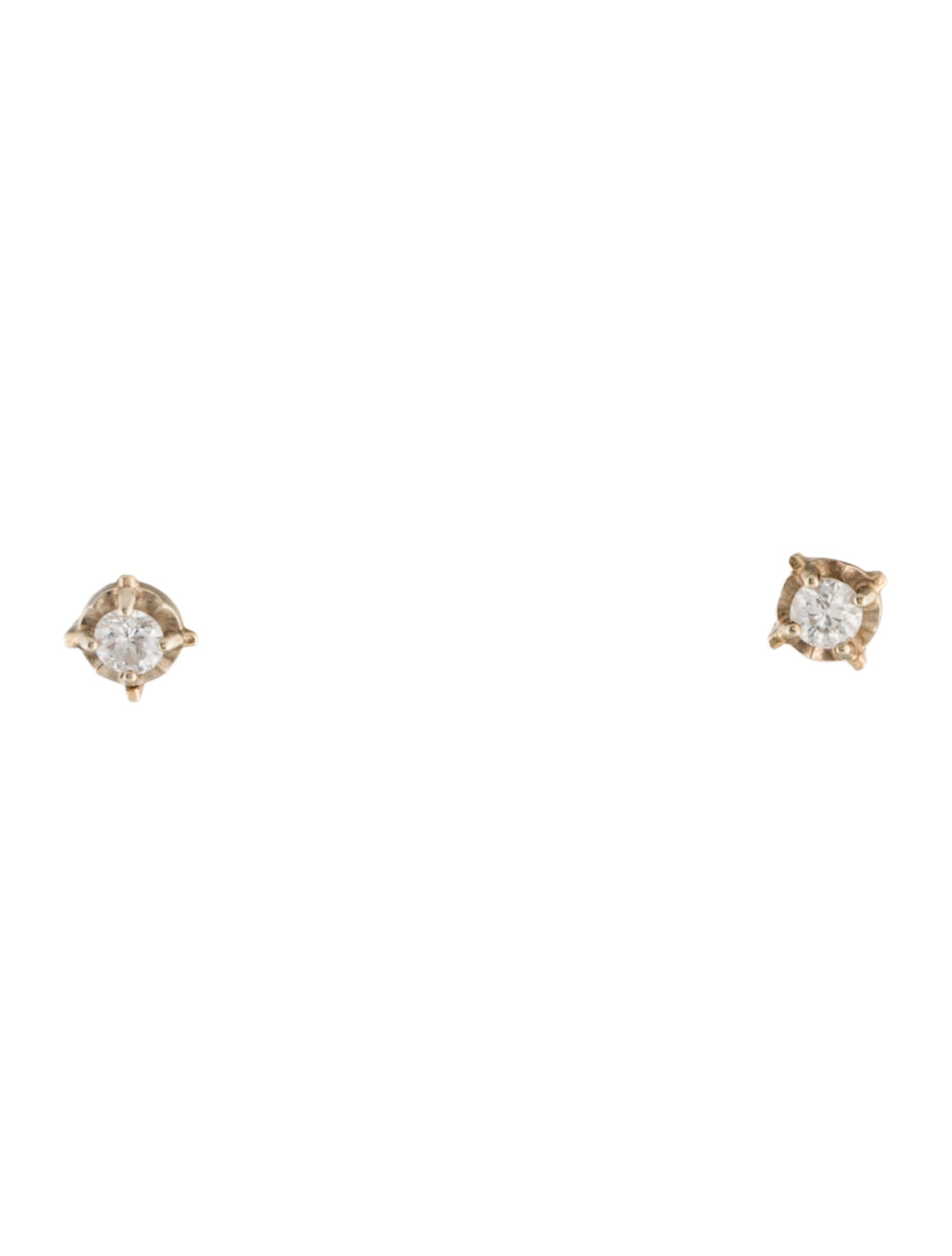 Earrings 14K Diamond Stud