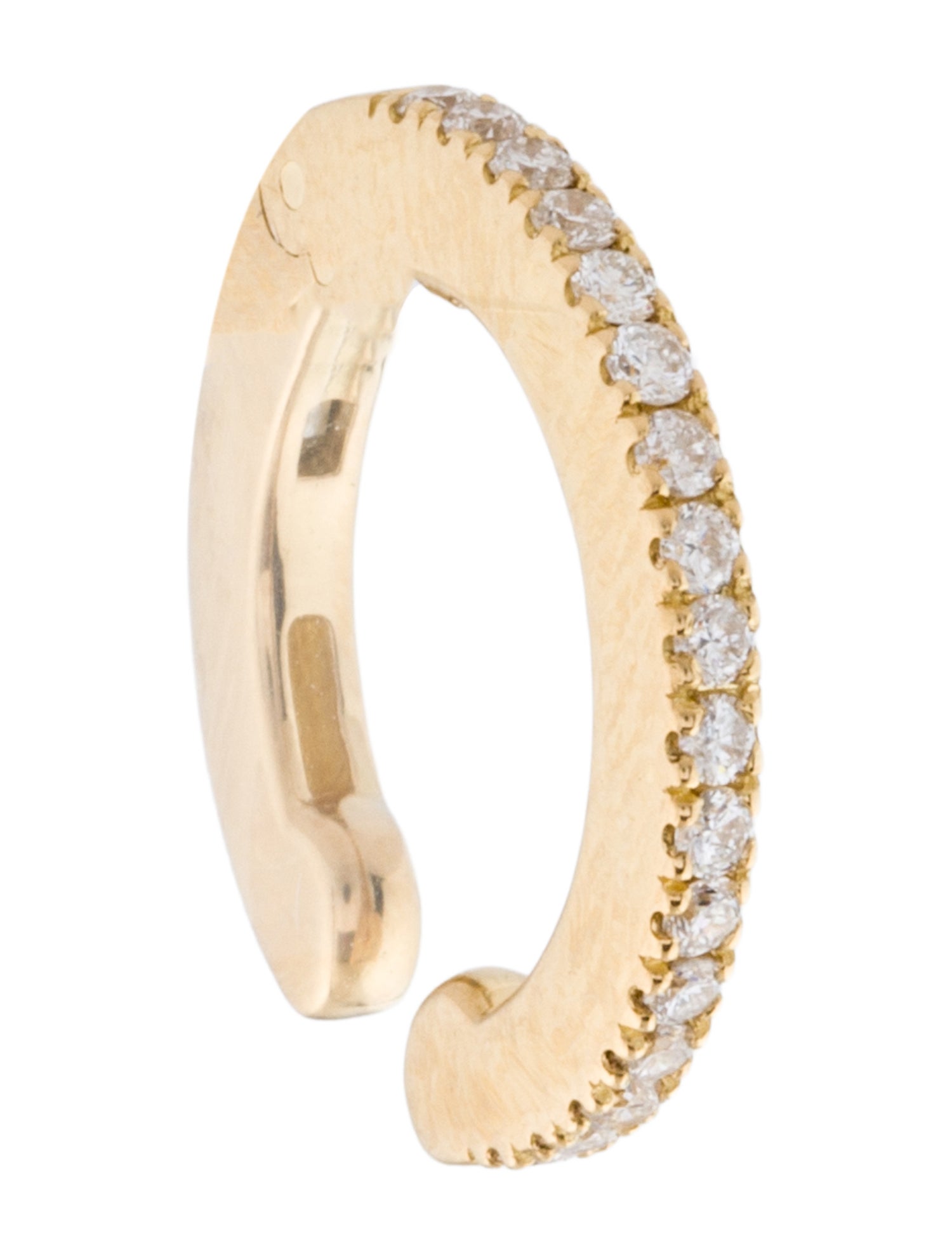 Earrings 18K Diamond Ear cuff