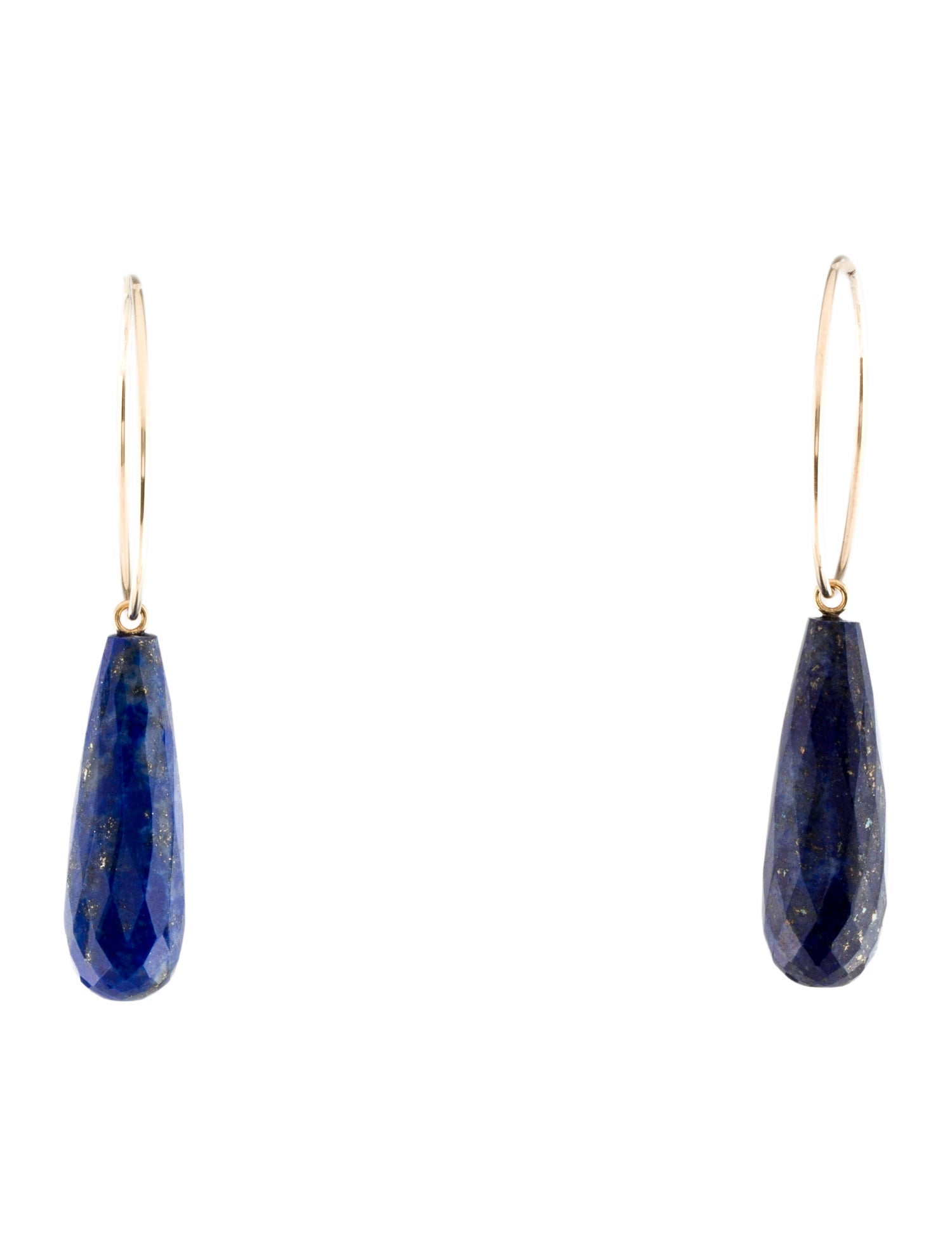 Earrings 14K Lapis Lazuli Drop Earrings