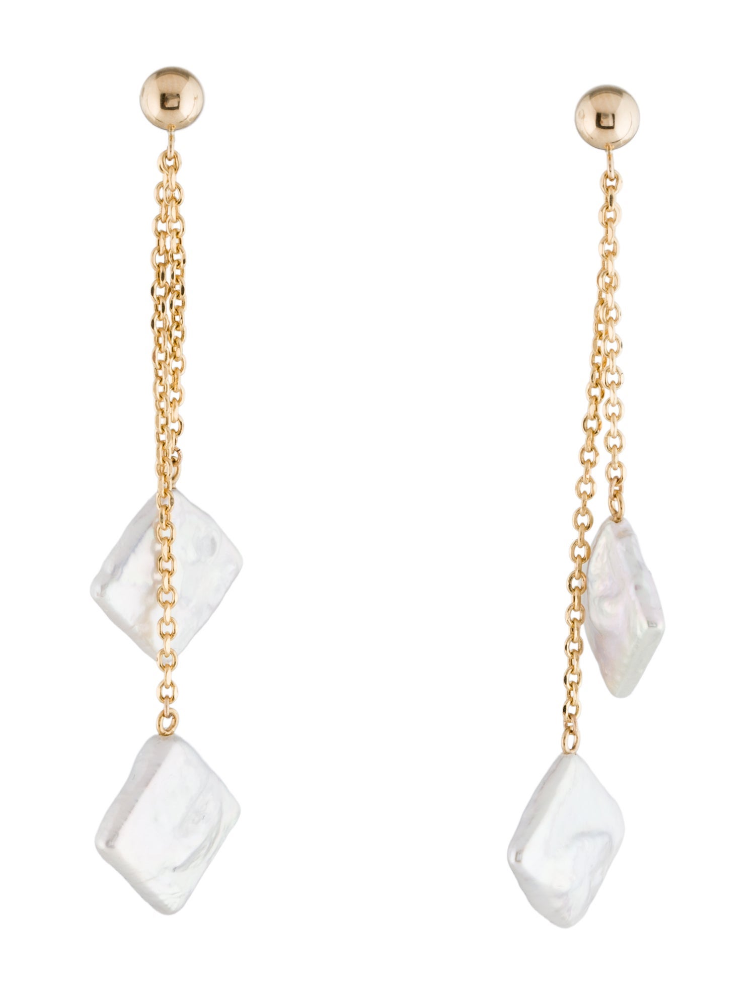 Earrings 14K Pearl Drop