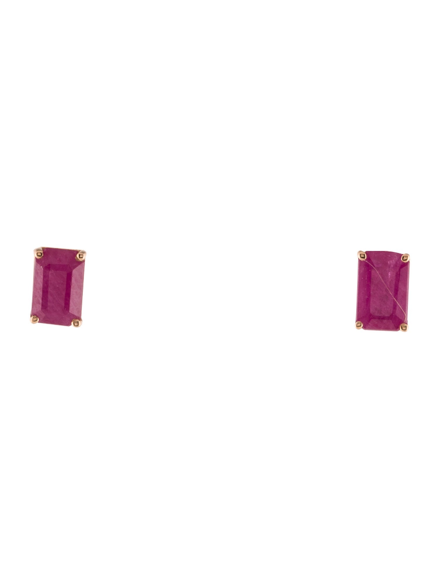 Earrings 18K Ruby Studs