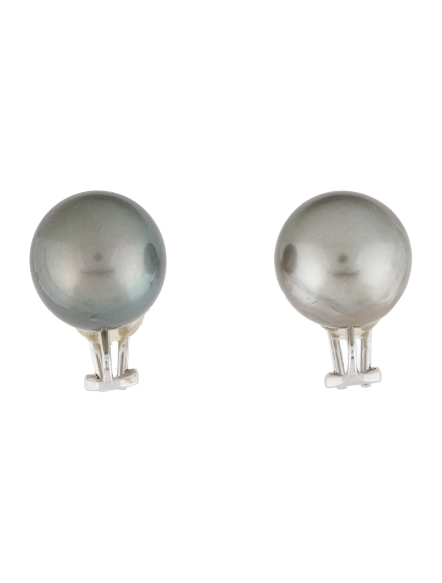 Earrings 18K Pearl Clip On