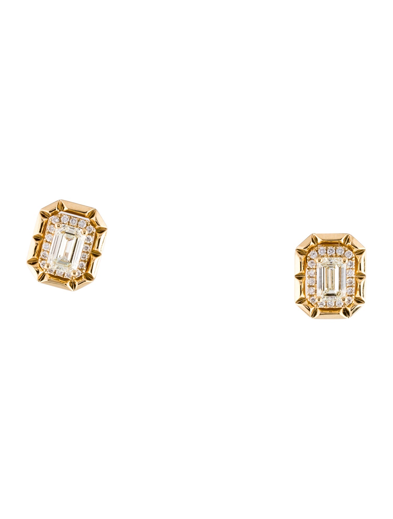 Earrings 18K Diamond Stud Earrings
