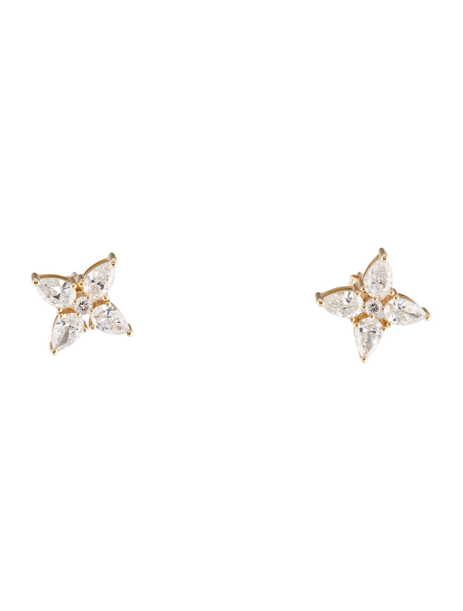 Earrings 14K 2.83ctw Lab-Grown Diamond Stud Earrings