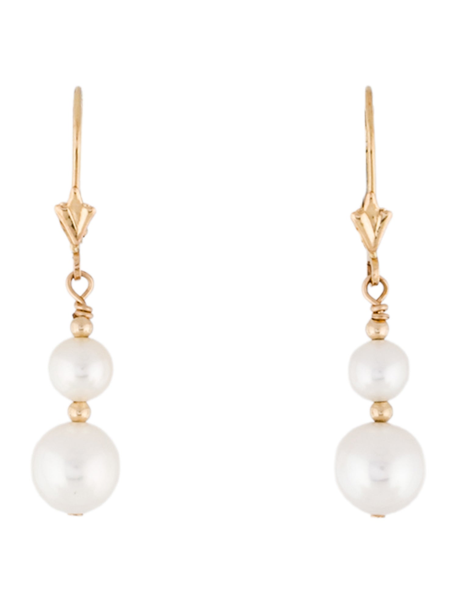 Earrings 14K Pearl Drop