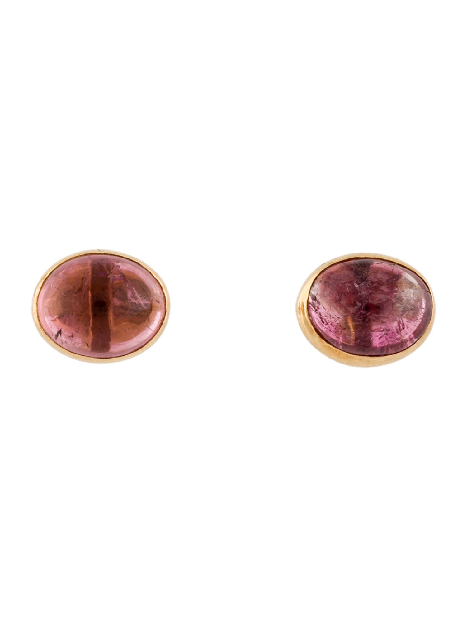 Earrings 18K Tourmaline Stud