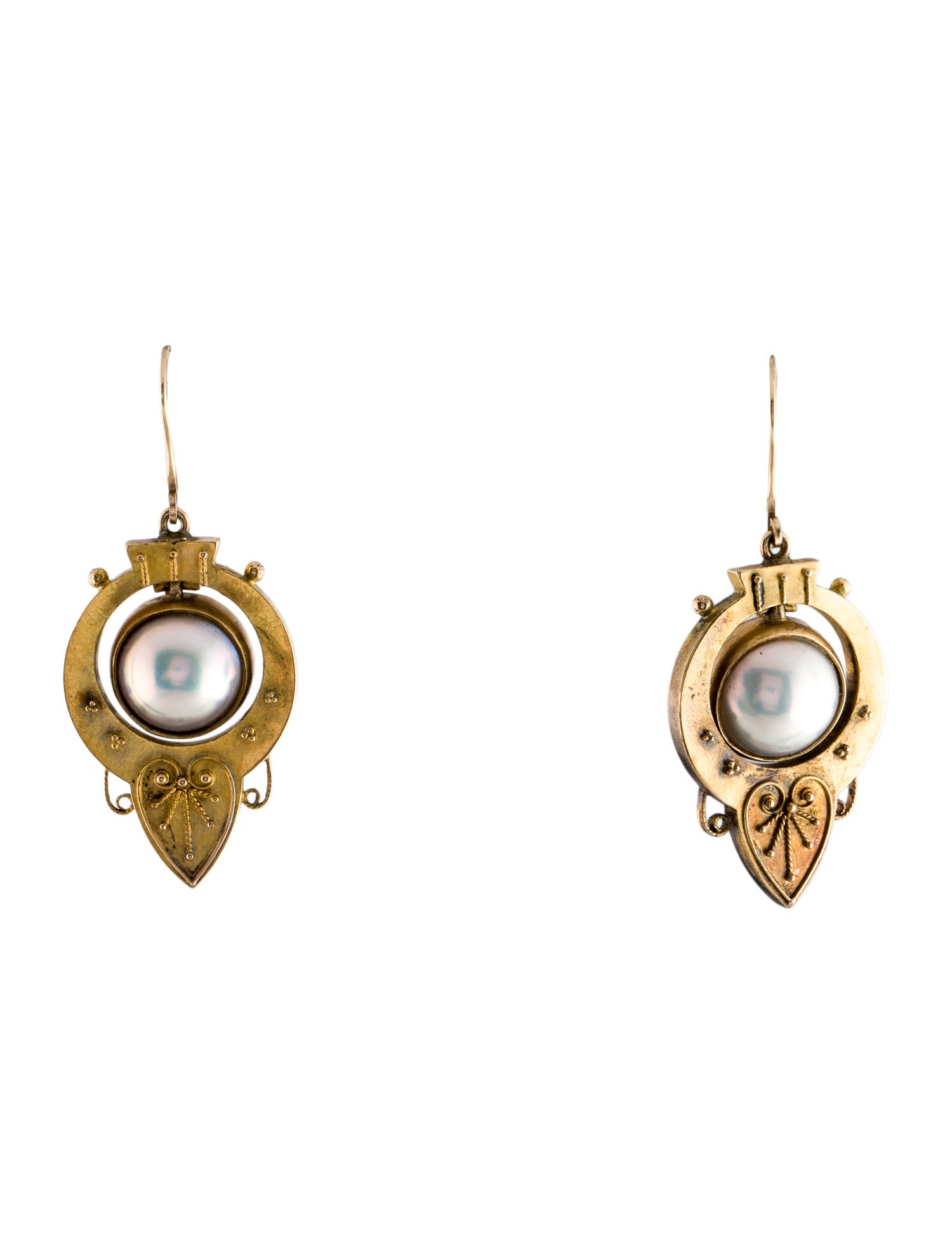 Earrings 14K Pearl Drop