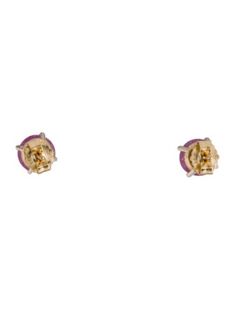 Earrings 14K 2.34ctw Ruby Stud Earrings