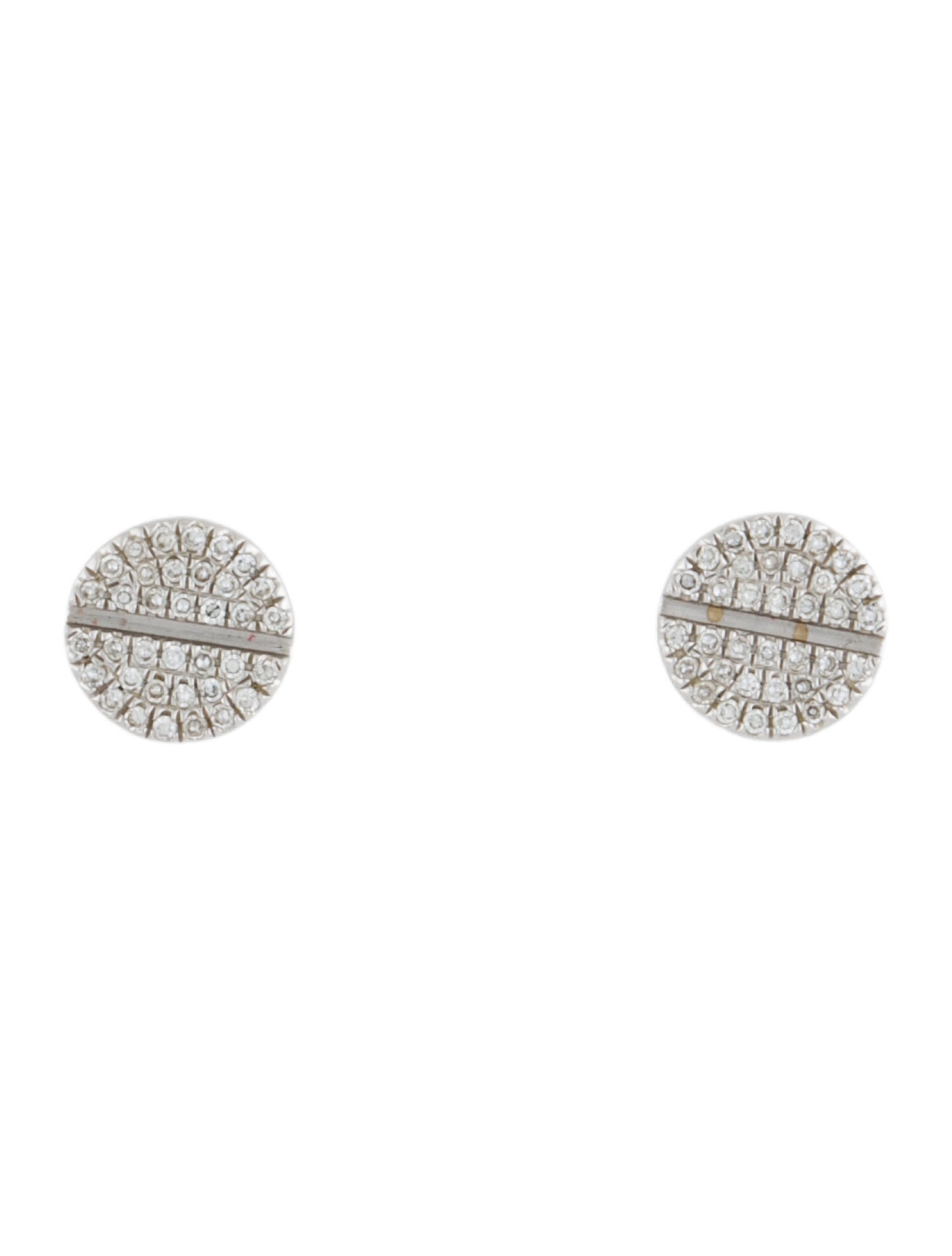 Earrings 14K Diamond Screw Sud