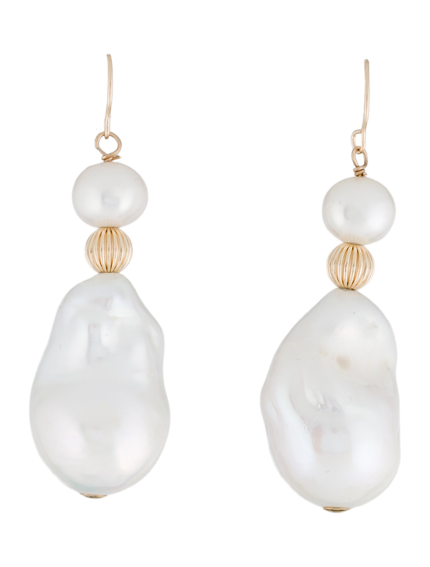 Earrings 14K Pearl Drop