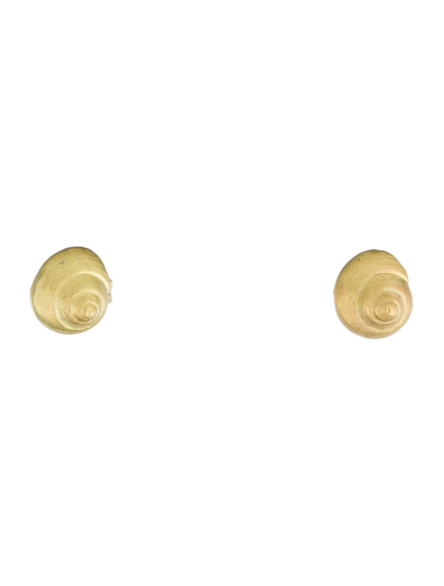 Earrings 18K Shell Stud Earrings