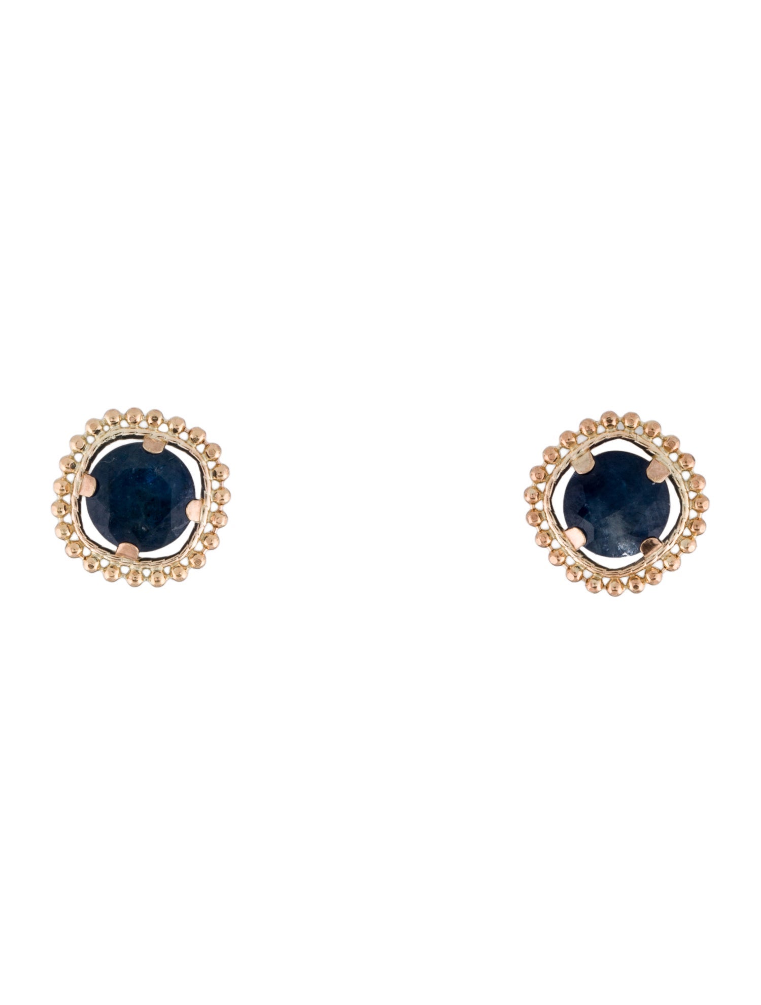 Earrings 10K Sapphire Stud
