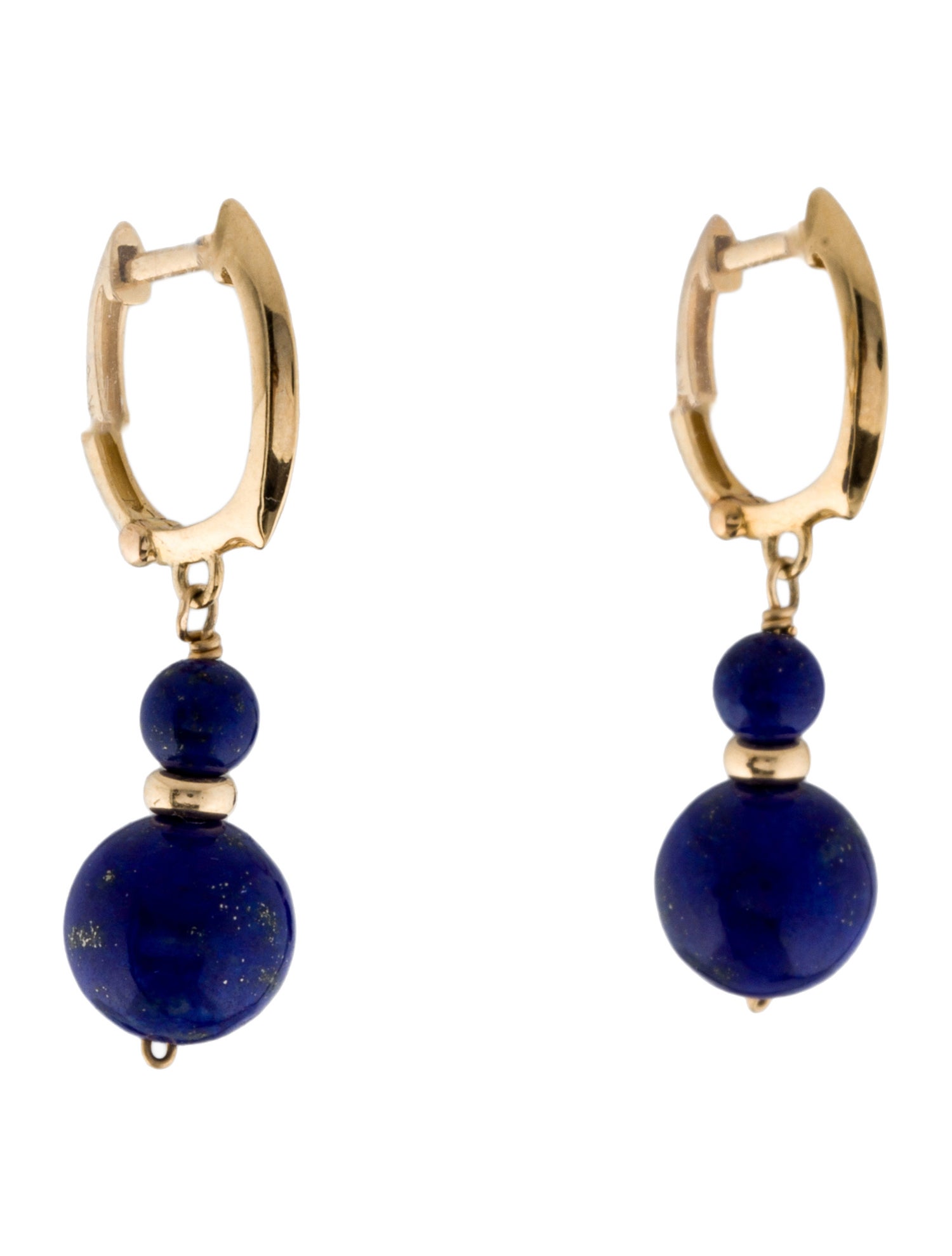 Earrings 14K Lapis Lazuli Drop