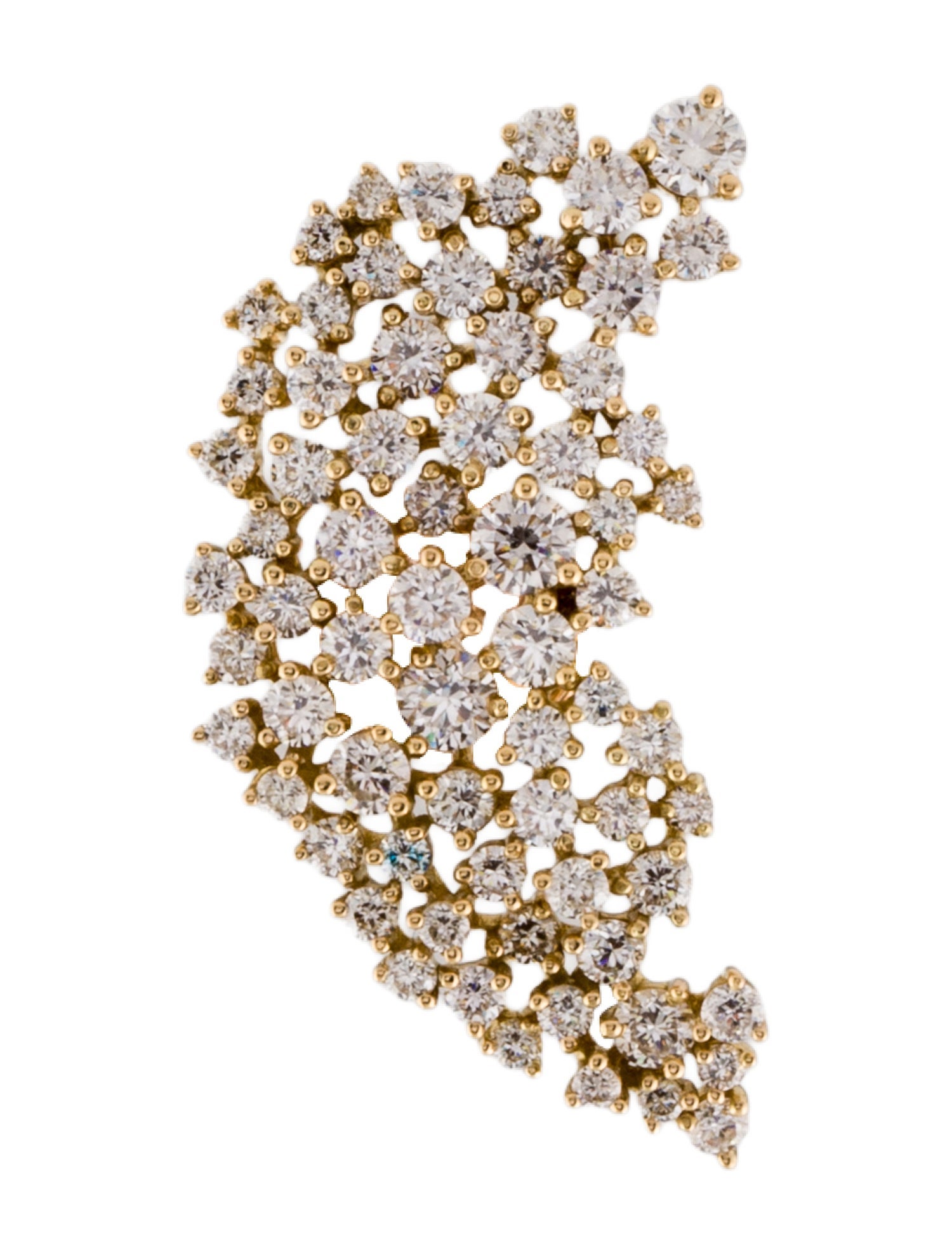 Earrings 18K 1.17ctw Diamond Stud