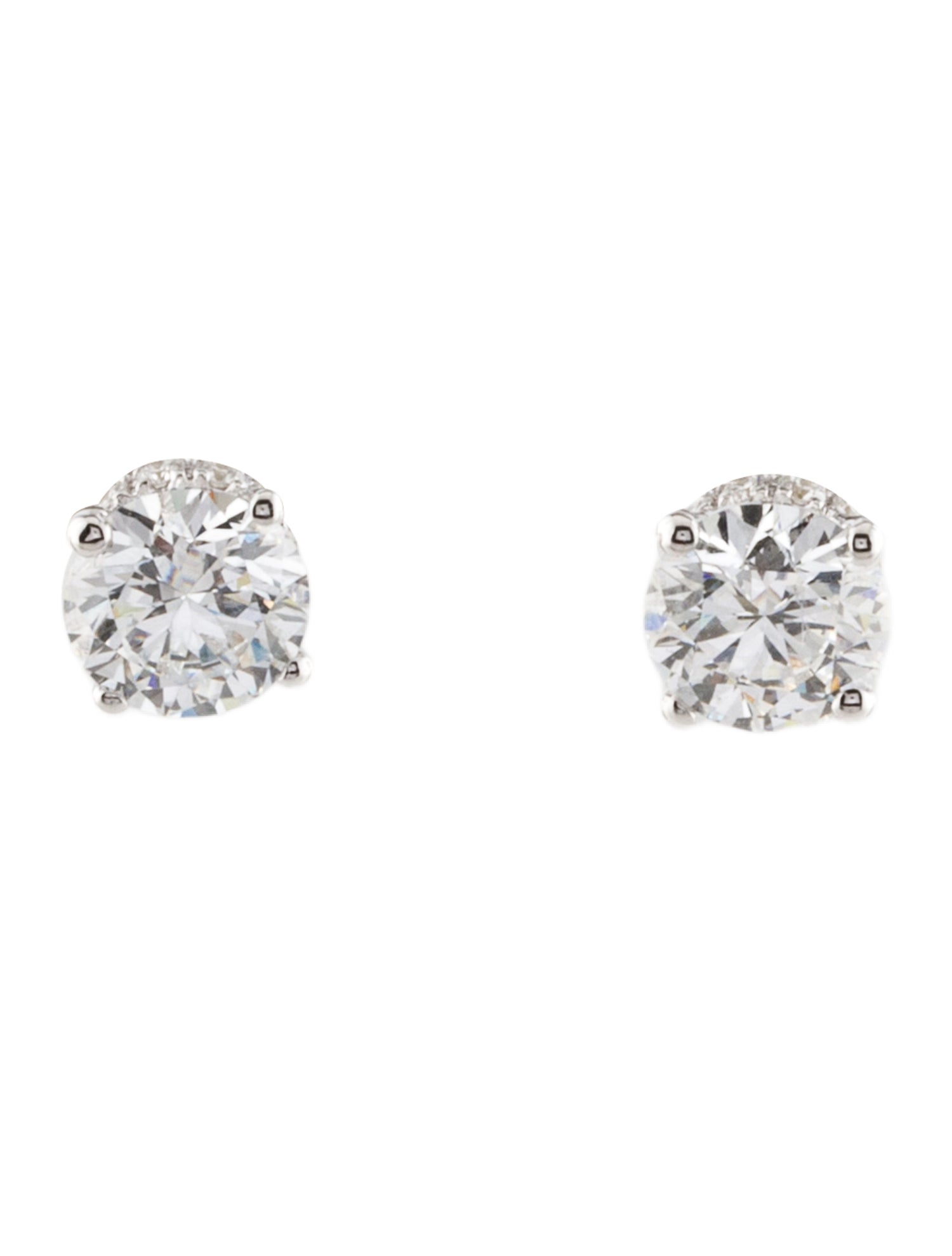 Earrings 14K 1.00ctw Lab-Grown Diamond Stud Earrings