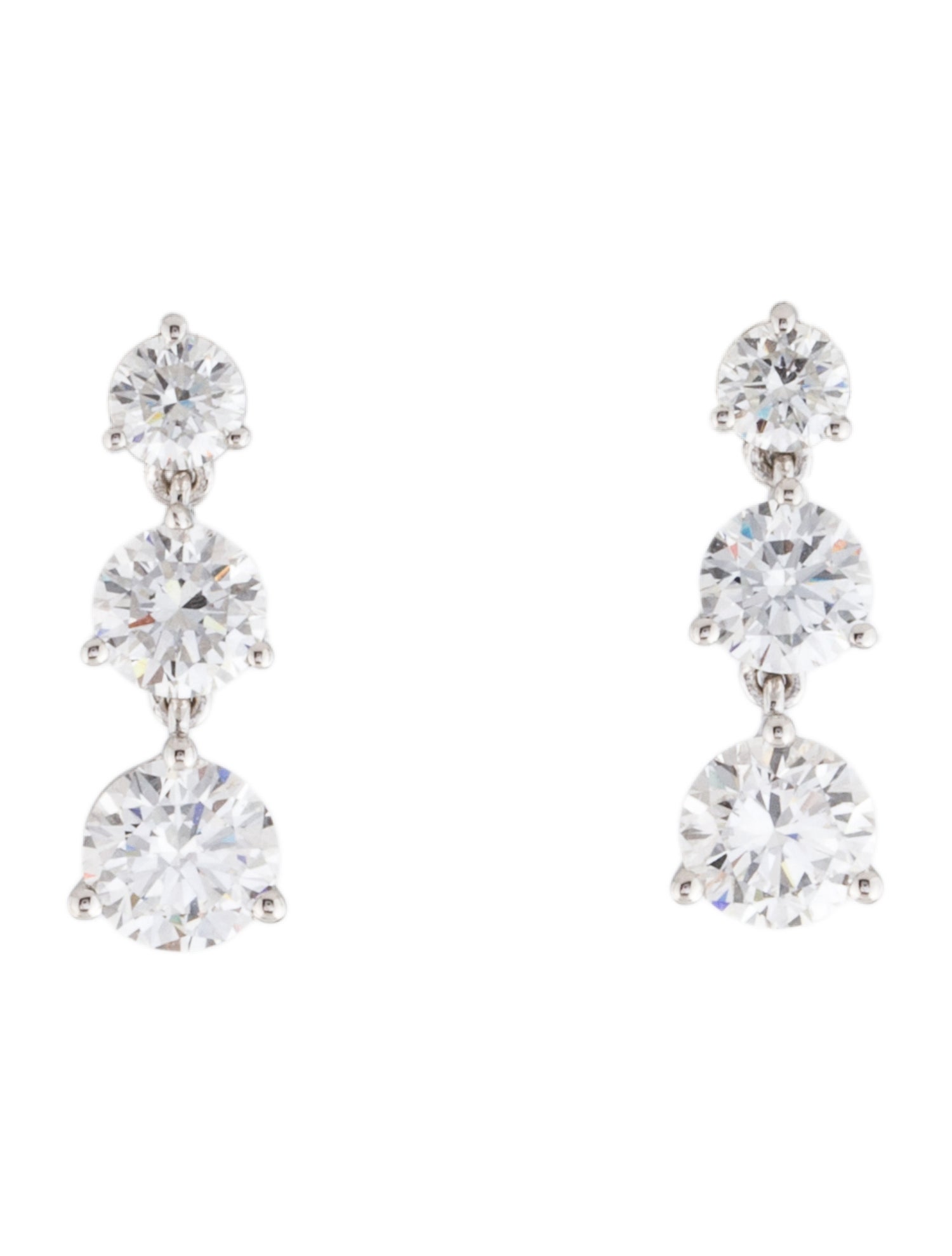 Earrings 14K 2.00ctw Lab-Grown Diamond Drop