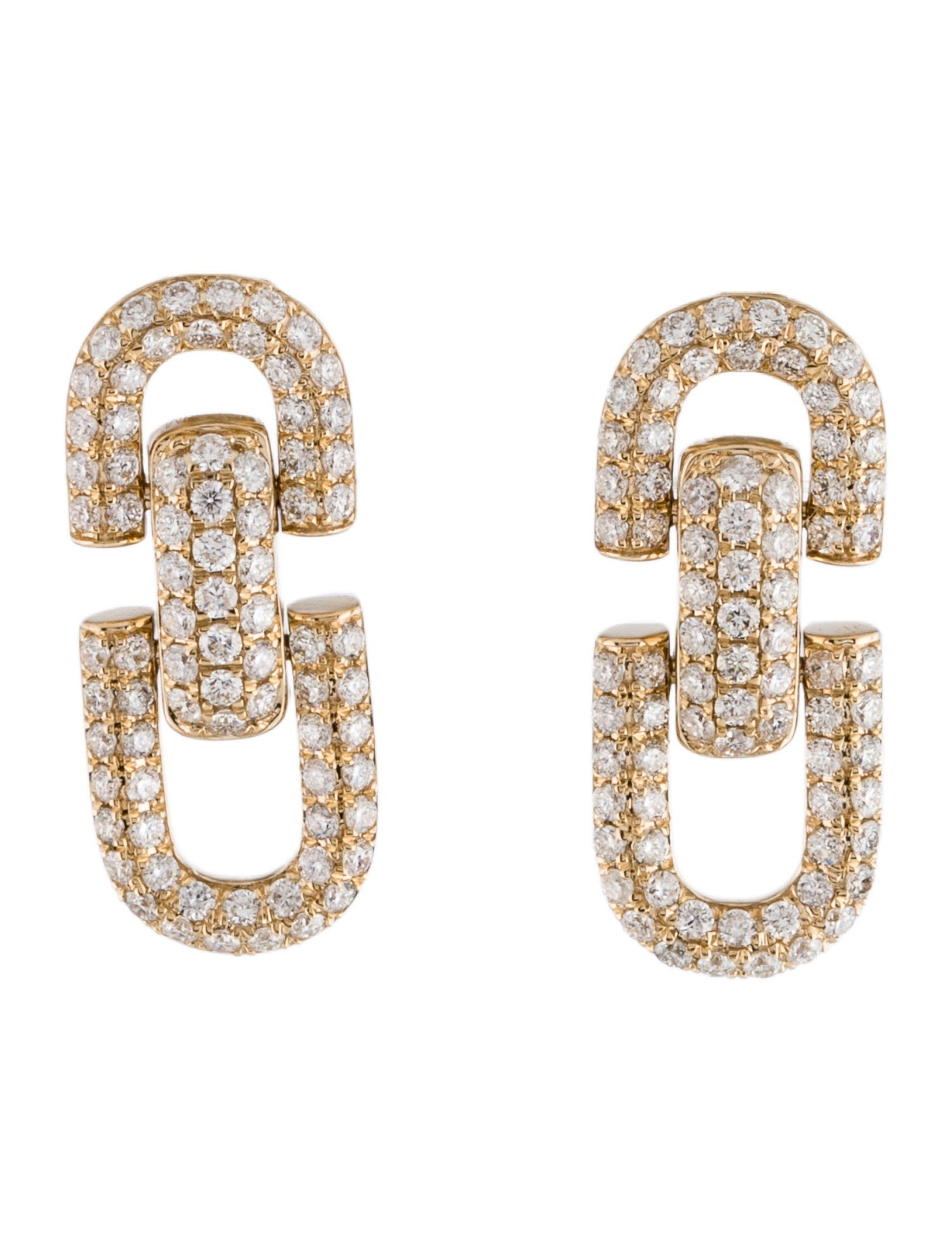 Earrings 14K 1.20ctw Diamond Drop