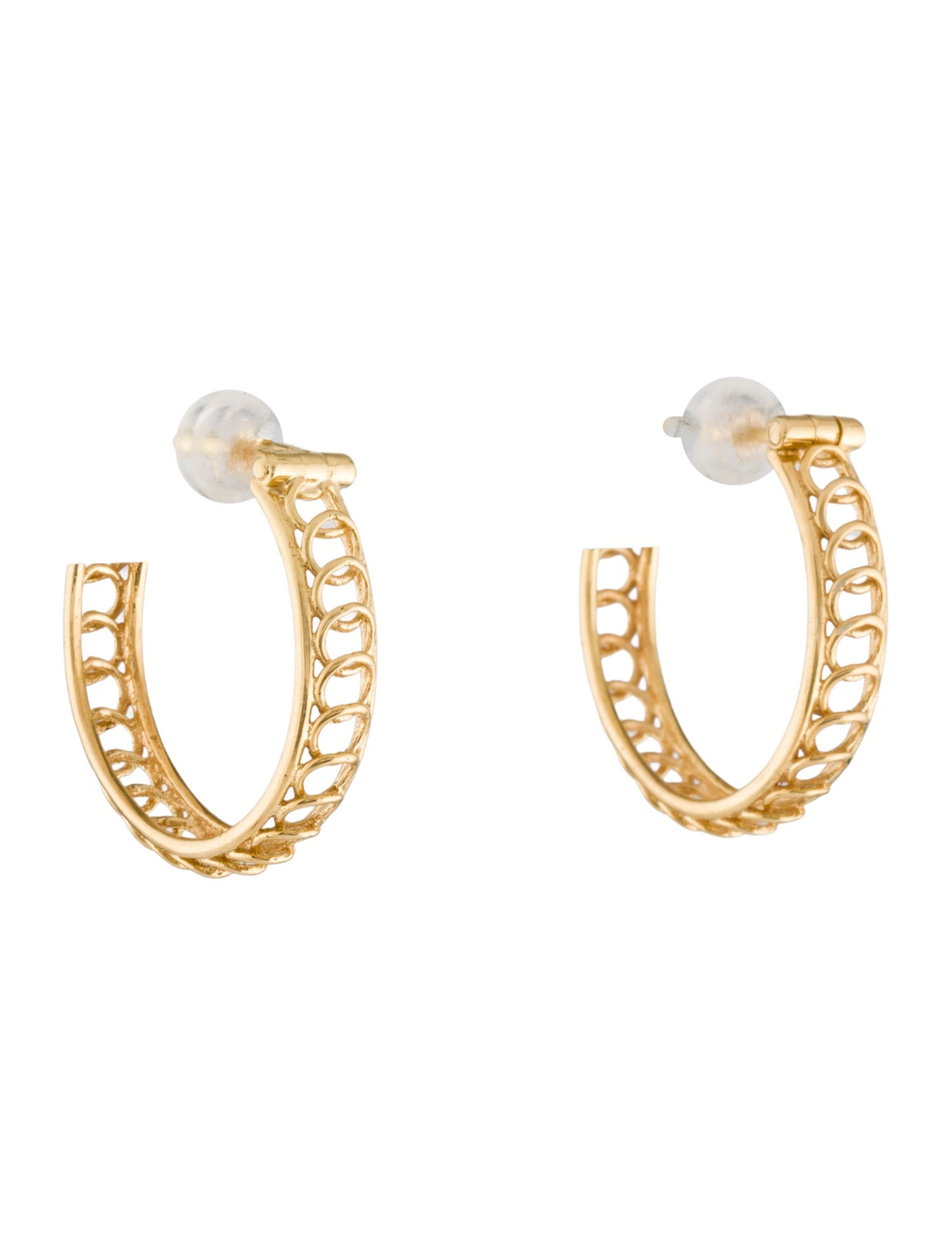Earrings 14K Circle Hoop