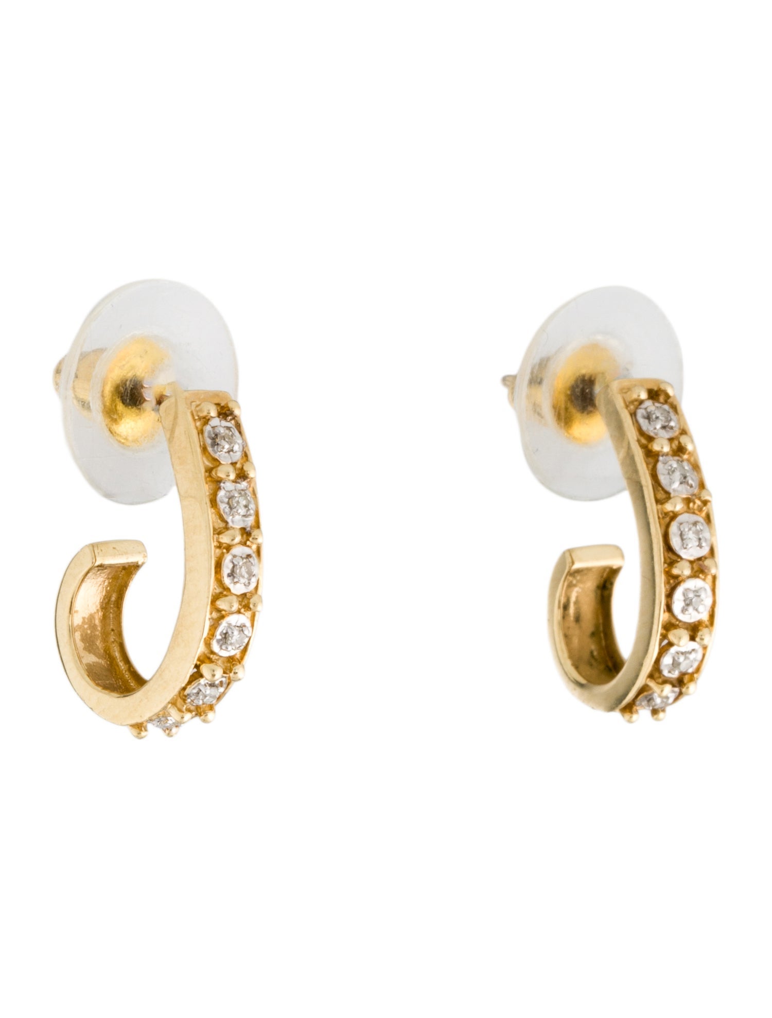 Earrings 14K Diamond Drop
