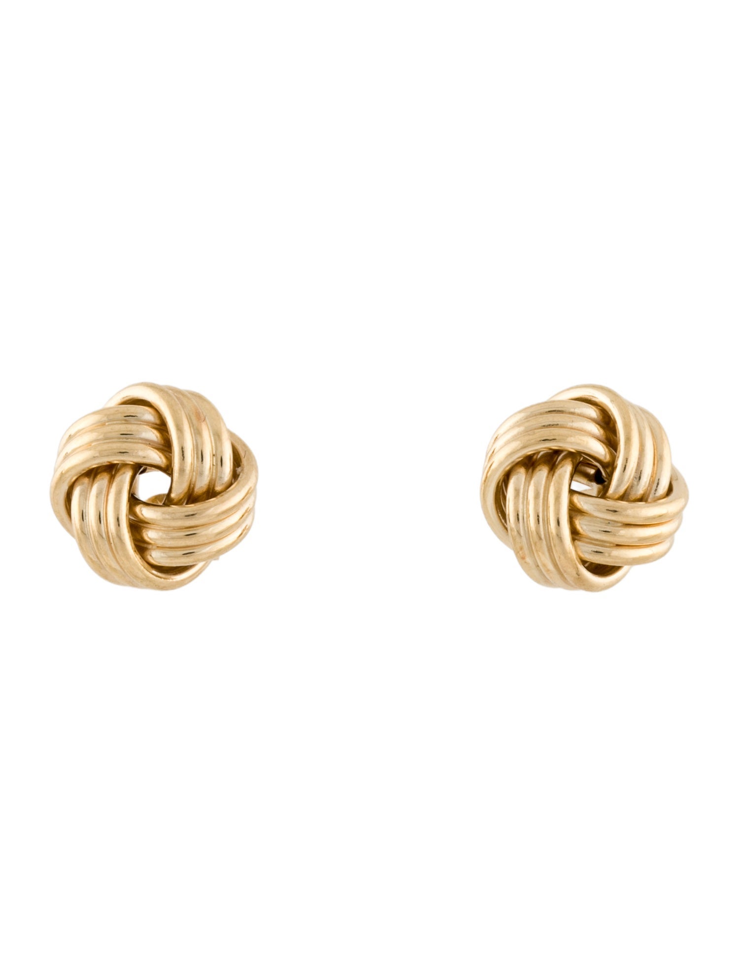Earrings 14K Knot Stud