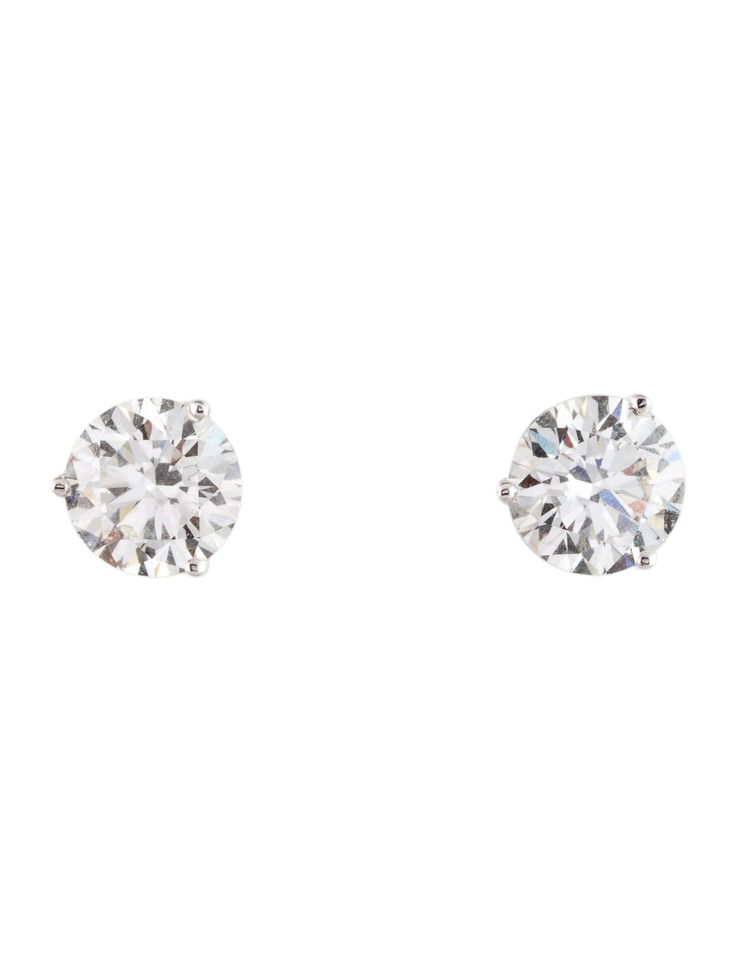 Earrings 18K 6.09ctw Lab-Grown Diamond Stud