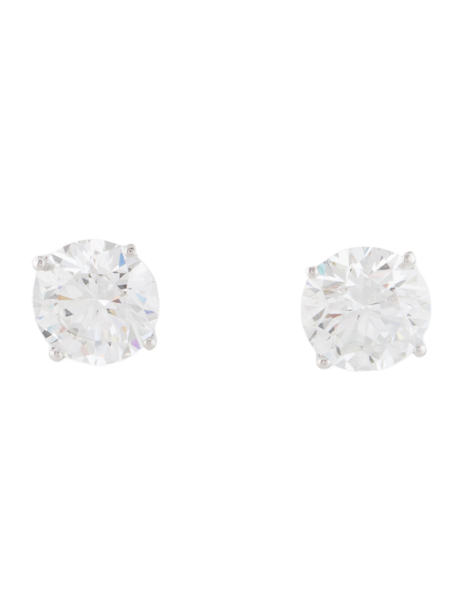 Earrings 14K 3.00ctw Lab-Grown Diamond Stud Earrings