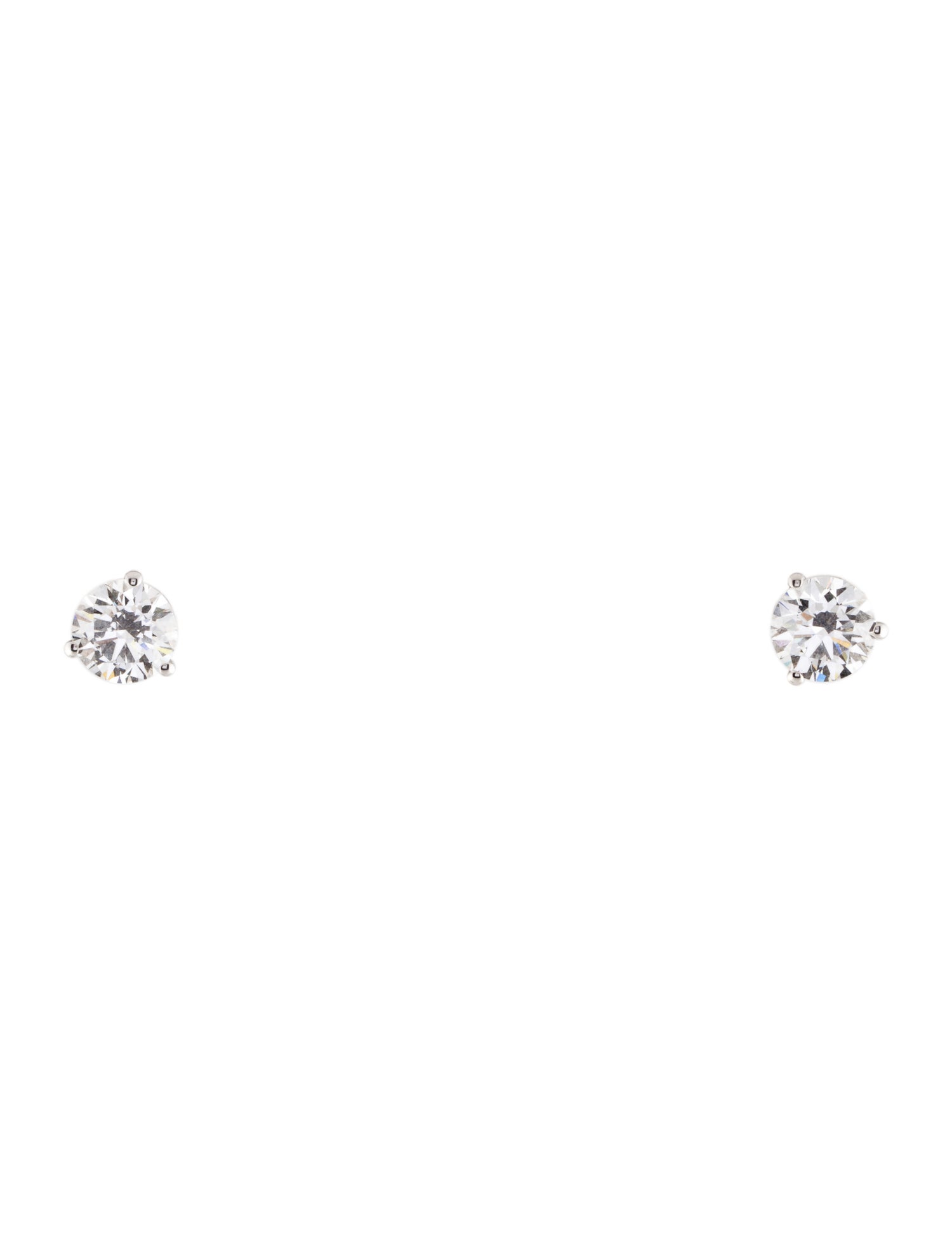 Earrings 14K 2.96ctw Lab-Grown Diamond Stud Earrings