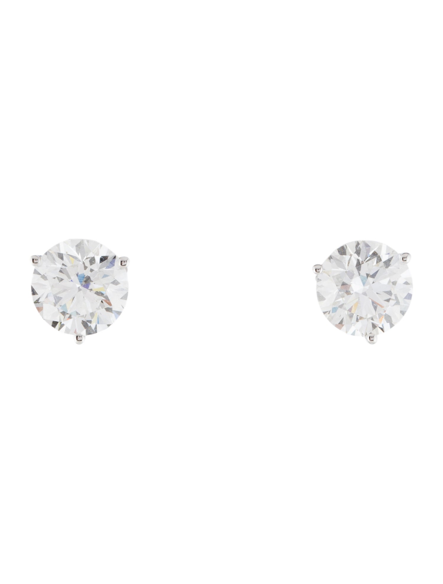 Earrings 14K 4.56ctw Lab-Grown Diamond Stud Earrings