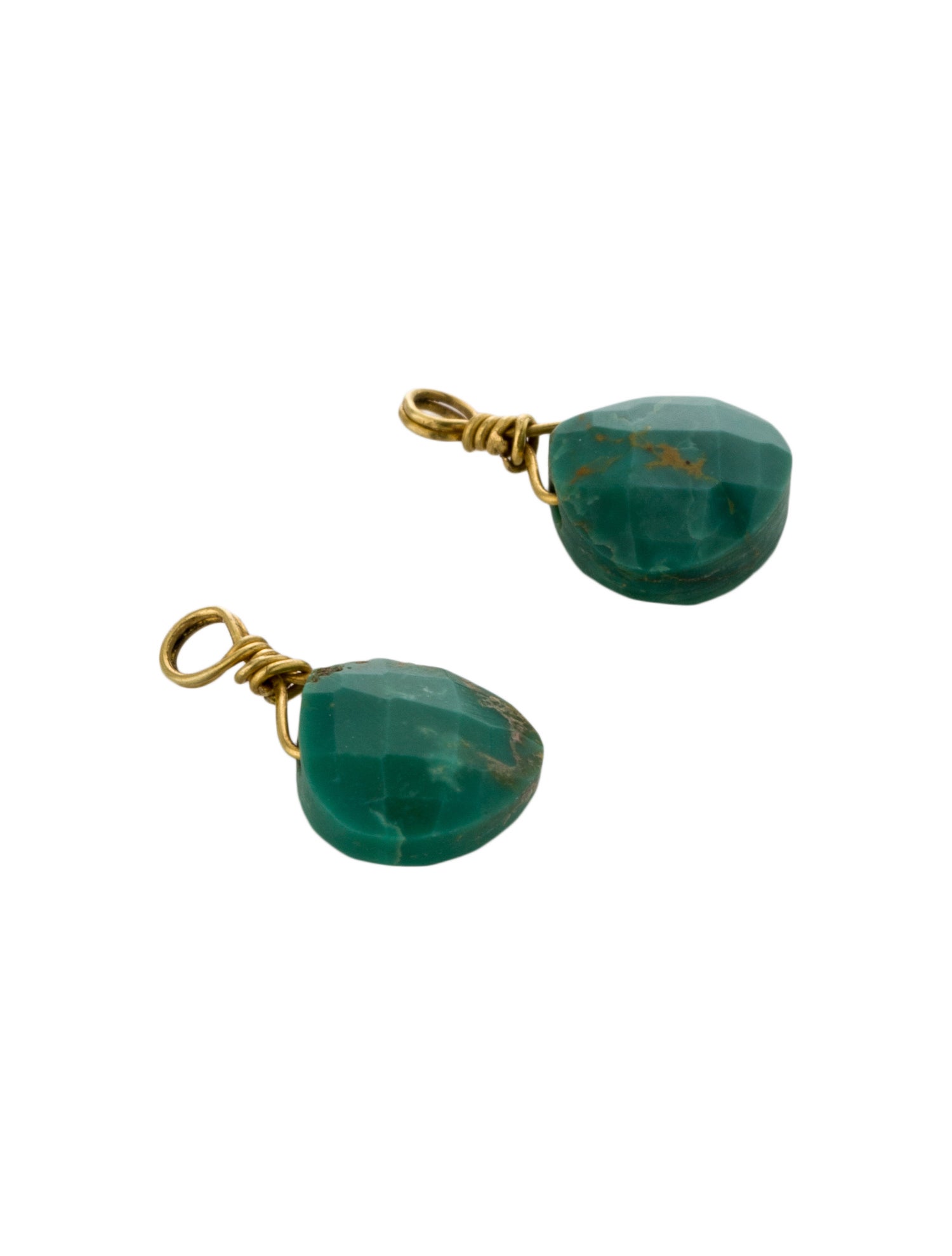 Earrings 18K Turquoise Earring Enhancers