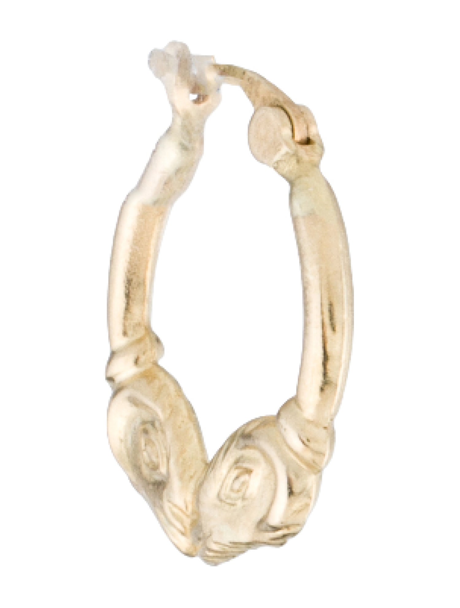 Earrings 14K Single Hoop