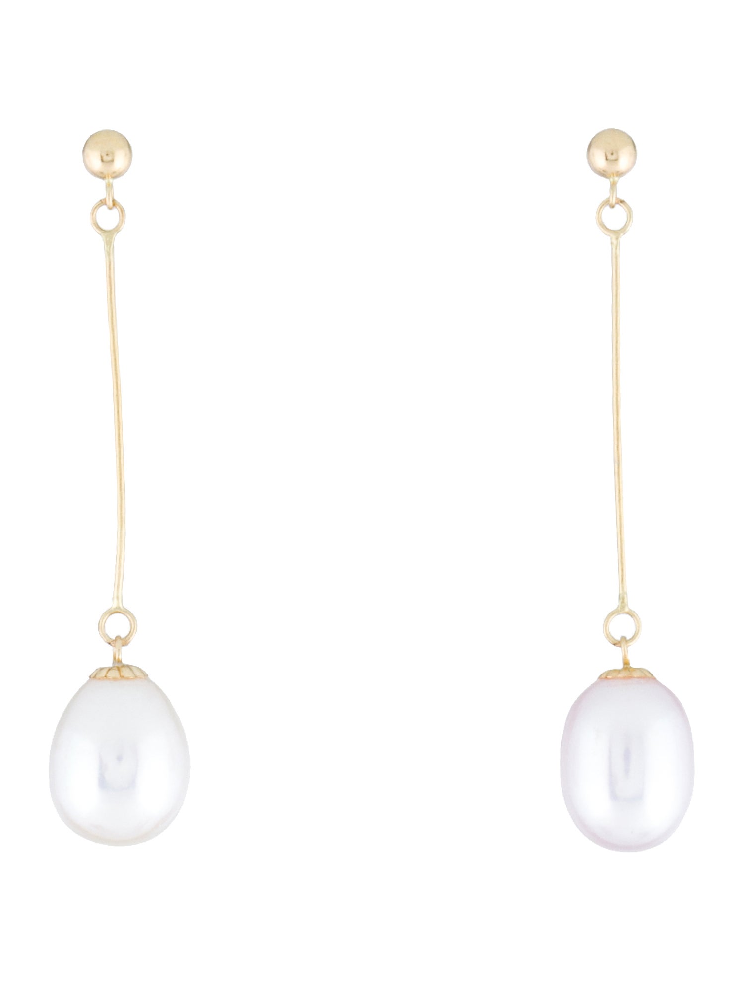Earrings 18K Pearl Drop