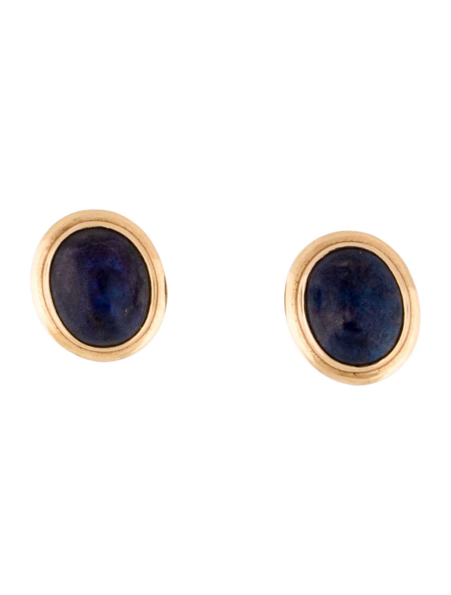 Earrings 14K 5.78ctw Sodalite Stud