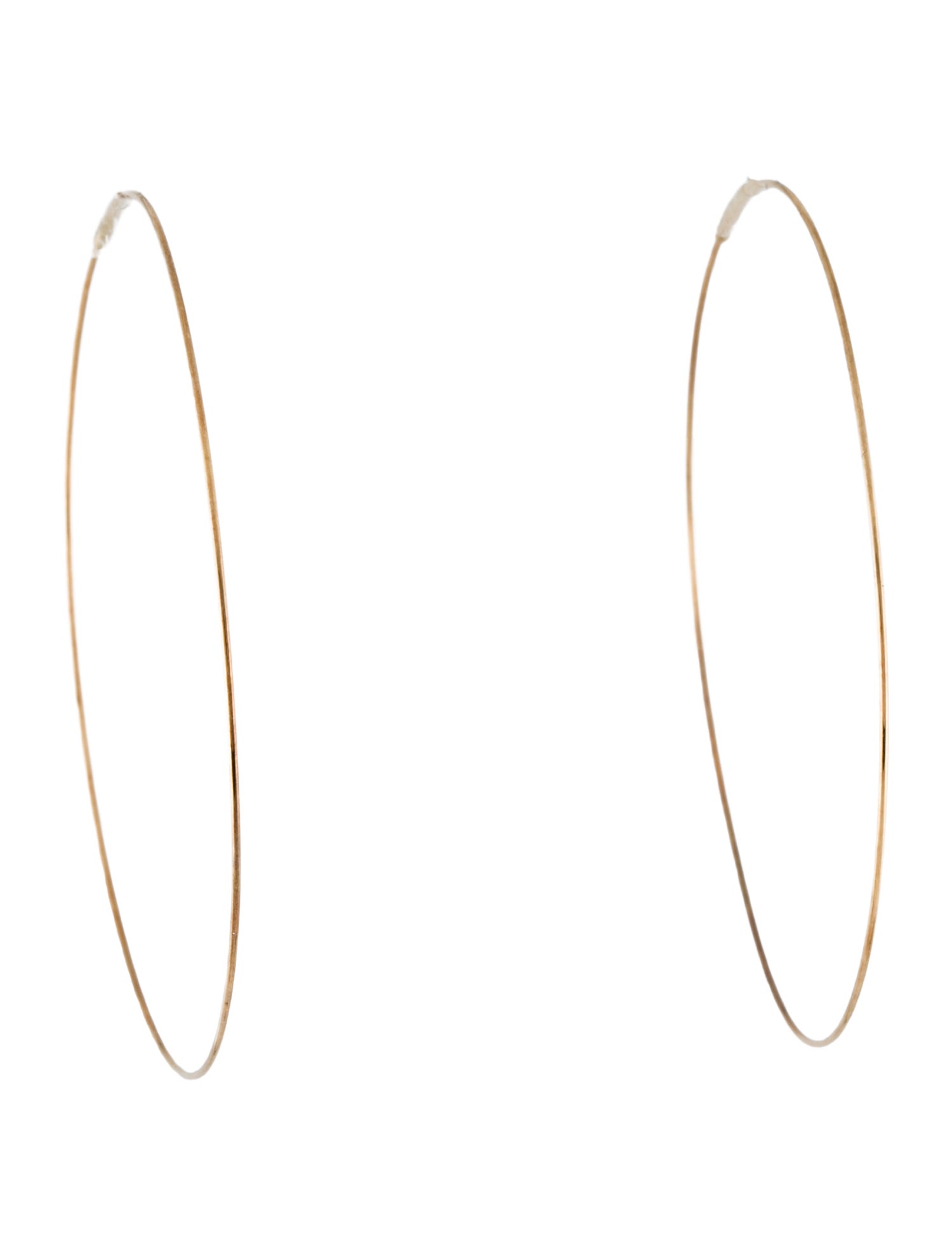 Earrings 14K Thin Hoop