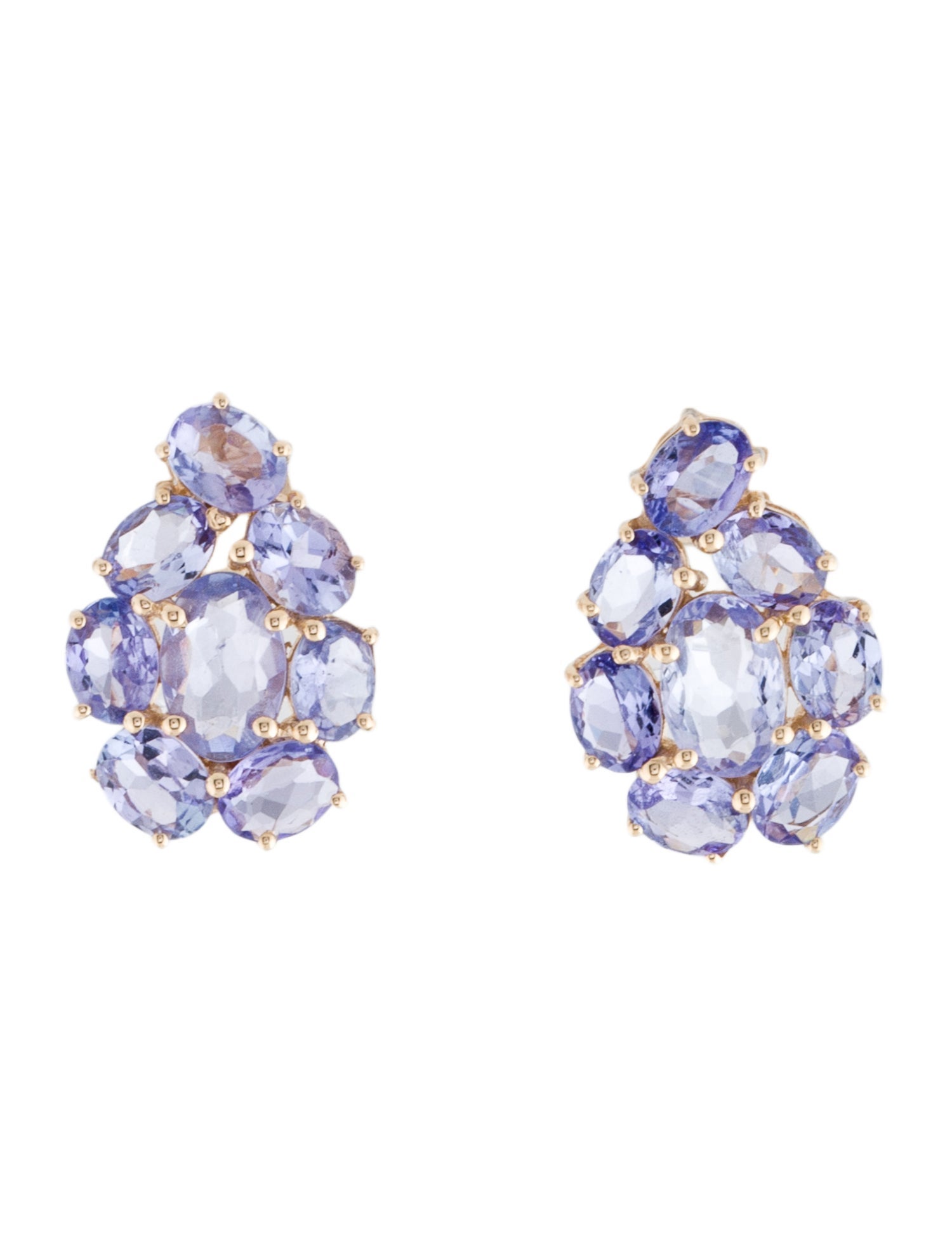 Earrings 14K 2.89ctw Tanzanite Stud